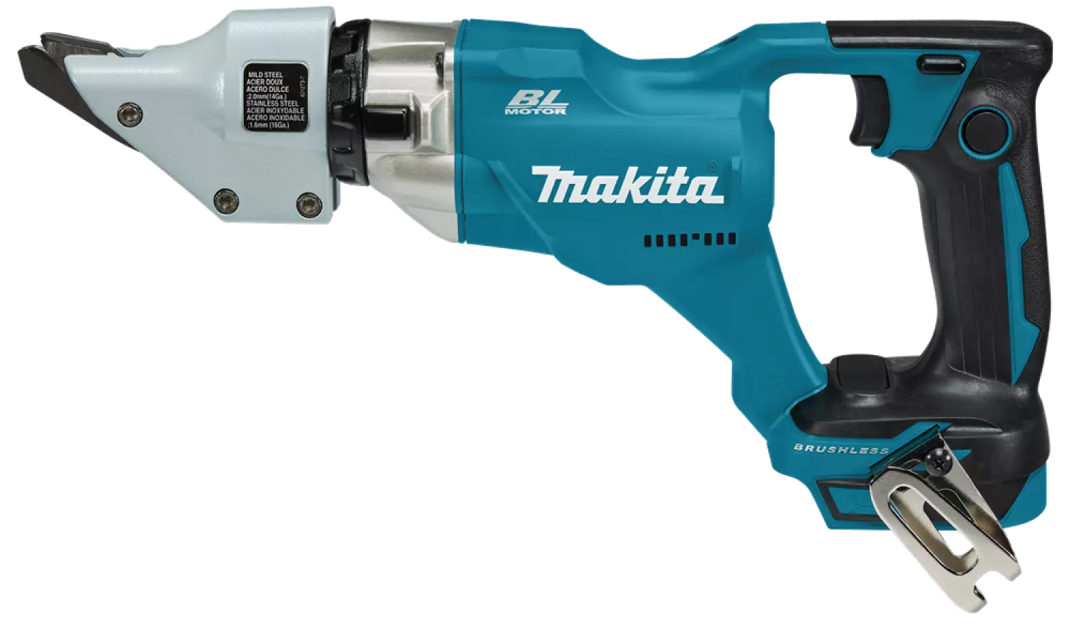 Makita DJS200Z Cisaille à tôles sans-fil - 18V Li-ion - Brushless - Machine seule-image