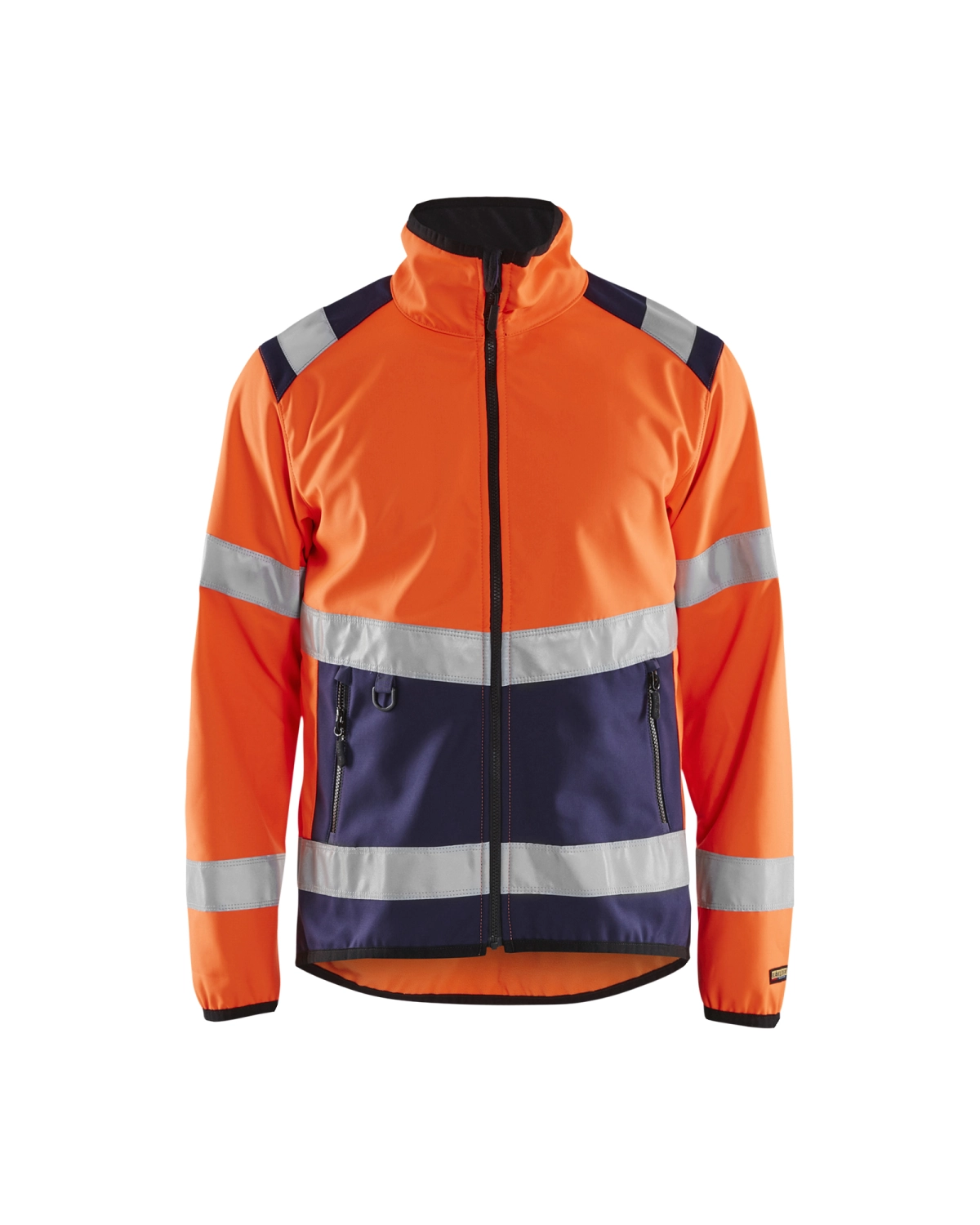 Blåkläder Veste softshell Haute-visibilité - M - Orange fluo/Marine-image