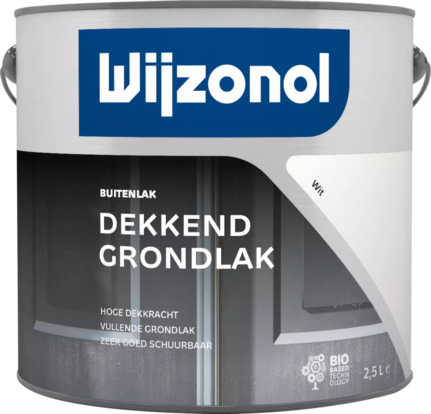 Wijzonol Dekkend Grondlak - Wit T10 - 2,5L-image