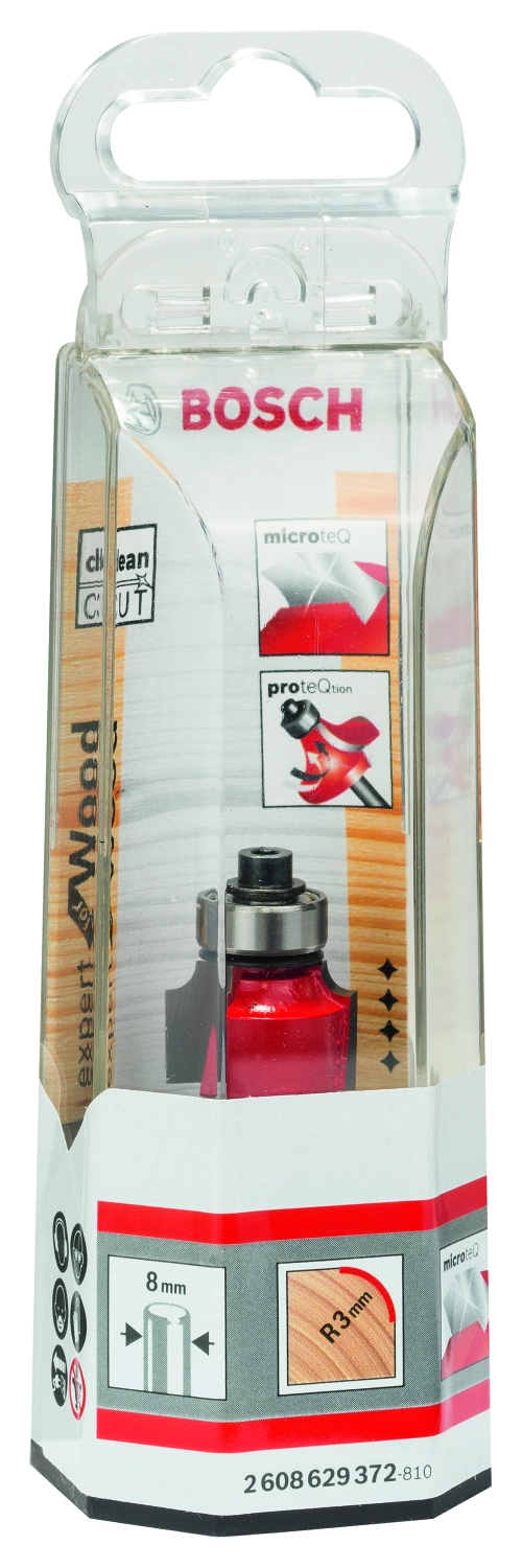 Bosch 2608629372 EXPERT fraise à profiler - R3 - 8 mm-image