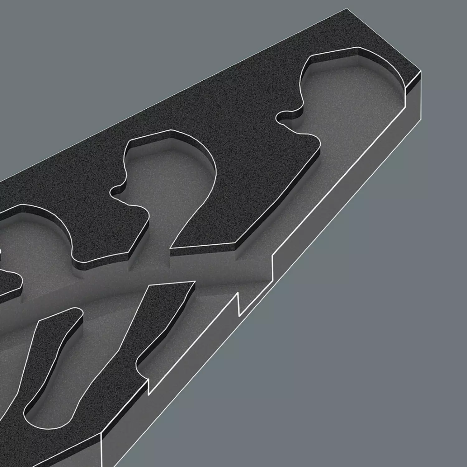 Wera 05137332001 9832 Insert en mousse 6004 Joker set 1-image