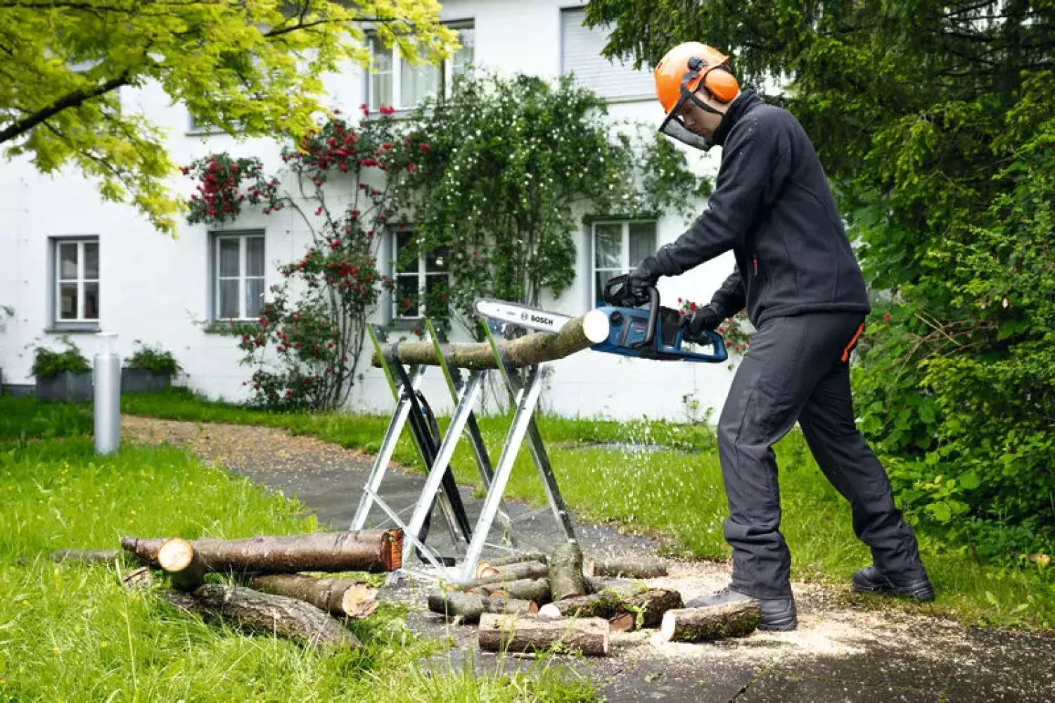 Bosch GKE 18V-40 18V tronçonneuse sans fil - 360 mm-image