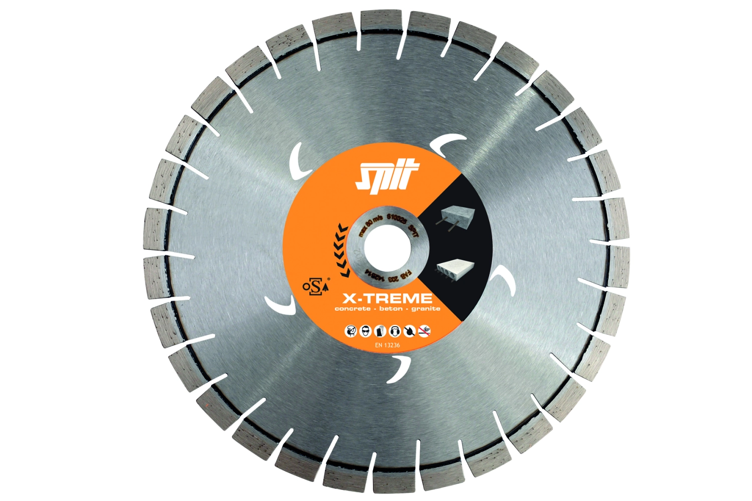 Spit 610063 Xtreme Concrete Diamantblad - 150x22.2mm (2st)-image