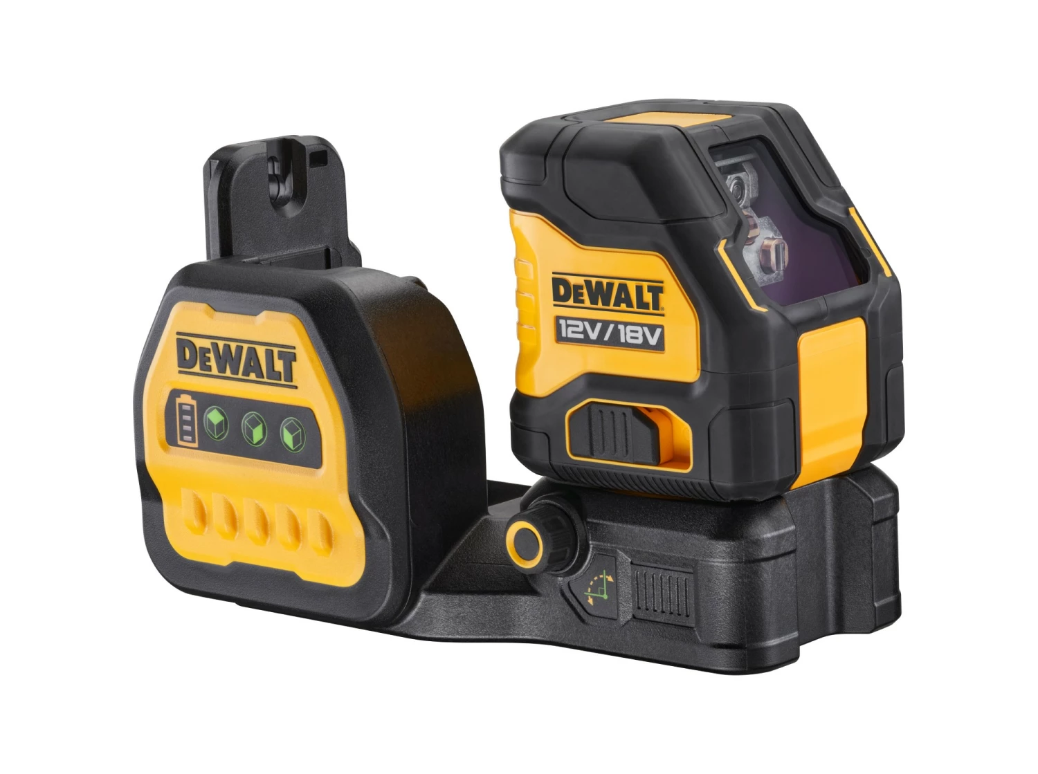 DeWALT DCE088NG18 12V / 18V Li-ion XR Accu Zelfnivellerende kruislijnlaser body in TSTAK koffer - groen-image