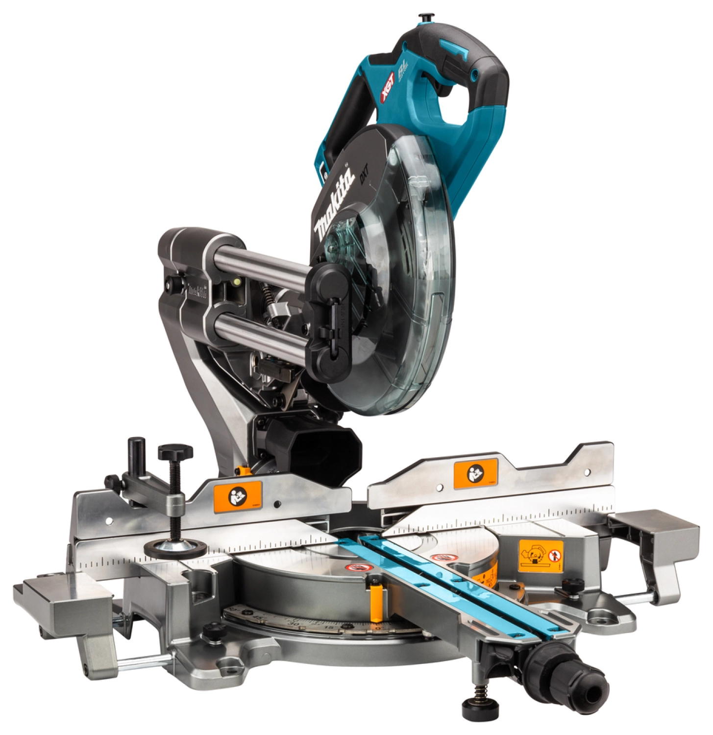 Makita LS002GD202 40V Max Li-Ion accu radiaal afkortzaag set (2x 2,5Ah) incl. AWS zender - 216mm-image