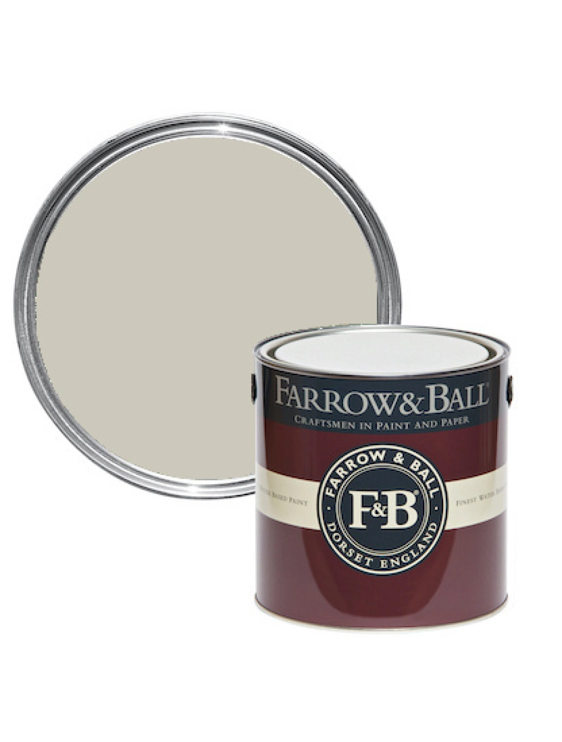 Farrow & Ball Exterior Eggshell Shadow Gray No. 9904 - 750ML 6 Year-image