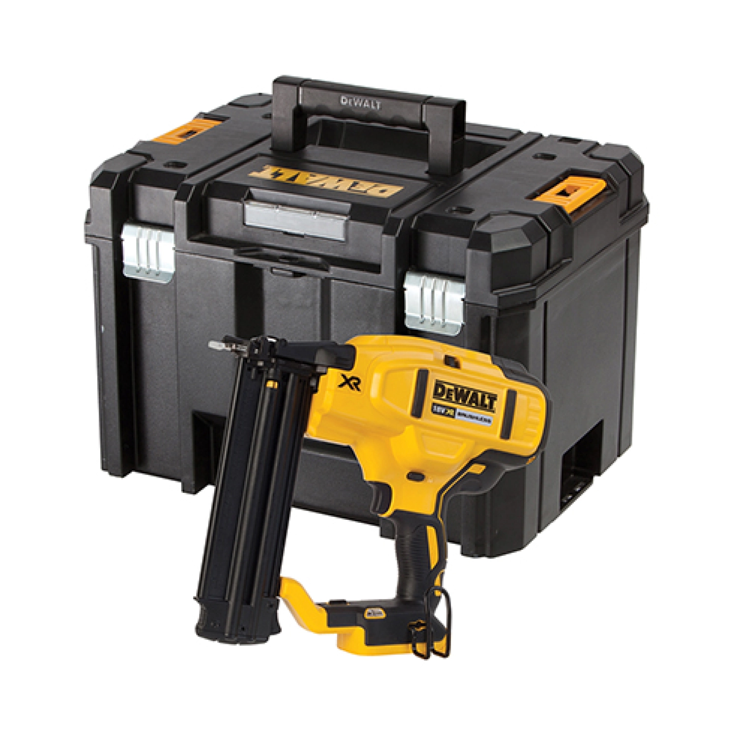 DeWALT DCN680NT Agrafeuse de finition sans fil - 18 V Li-ion - dans TSTAK - 15-54 mm - Calibre 18 - brushless - Machine seule-image