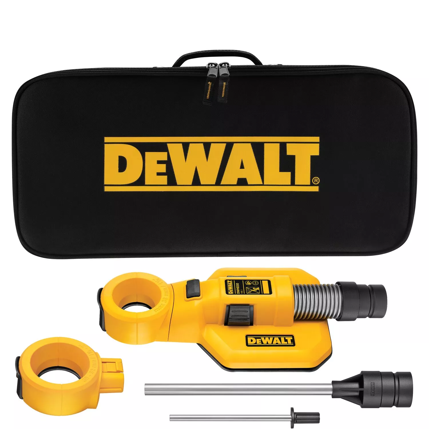 DeWALT DWH0501-XJ Tête d'aspiration pour foret diamanté 162 mm (à utiliser avec le DWH050-XJ)-image