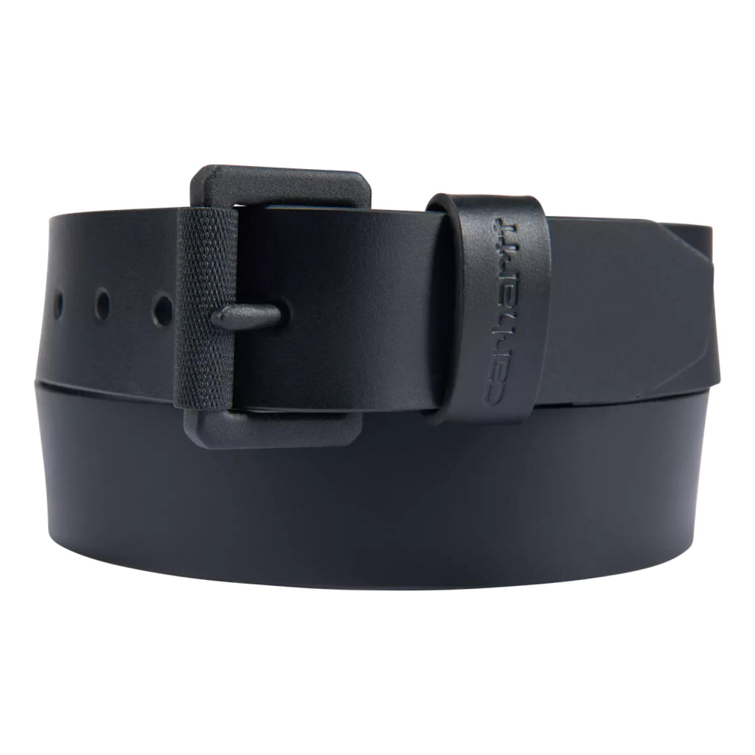 Carhartt Bridle Leather Roller Buckle Belt Black/Black - 34W-image