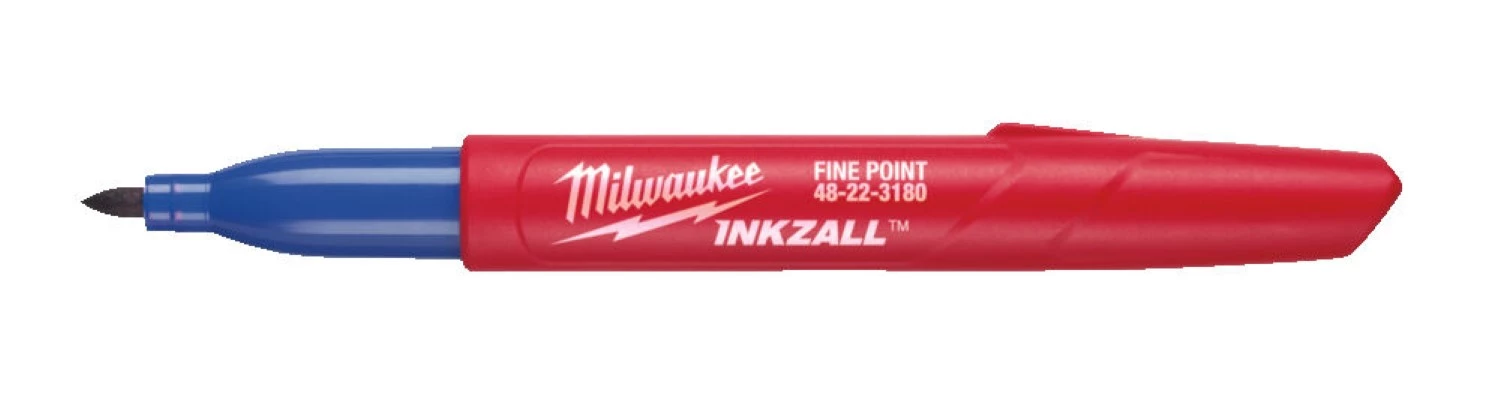 Milwaukee 4932492126 INKZALL™ Marker - Fijn - Blauw - 1.0mm-image