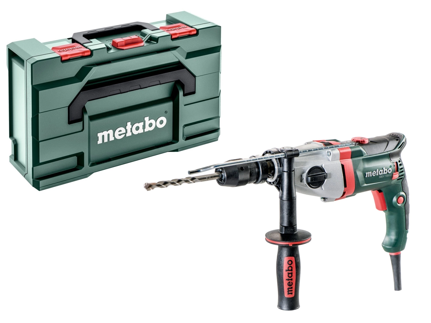 Metabo SBEV 1300-2 Klopboormachine met snelspanboorhouder Futuro Top in metaBOX - 1300W-image