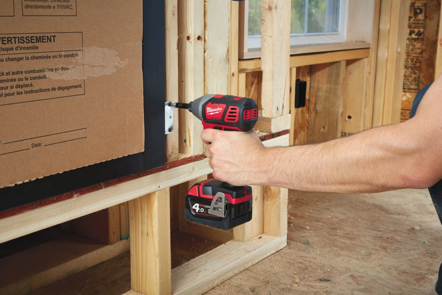 Milwaukee M18 BID-0 18V Li-Ion accu slagschroevendraaier body-image