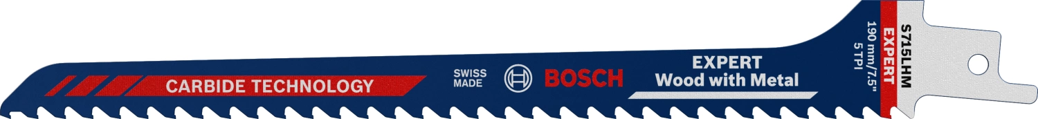 Bosch EXPERT S715LHM reciprozaagblad - 140mm - hout/metaal-image
