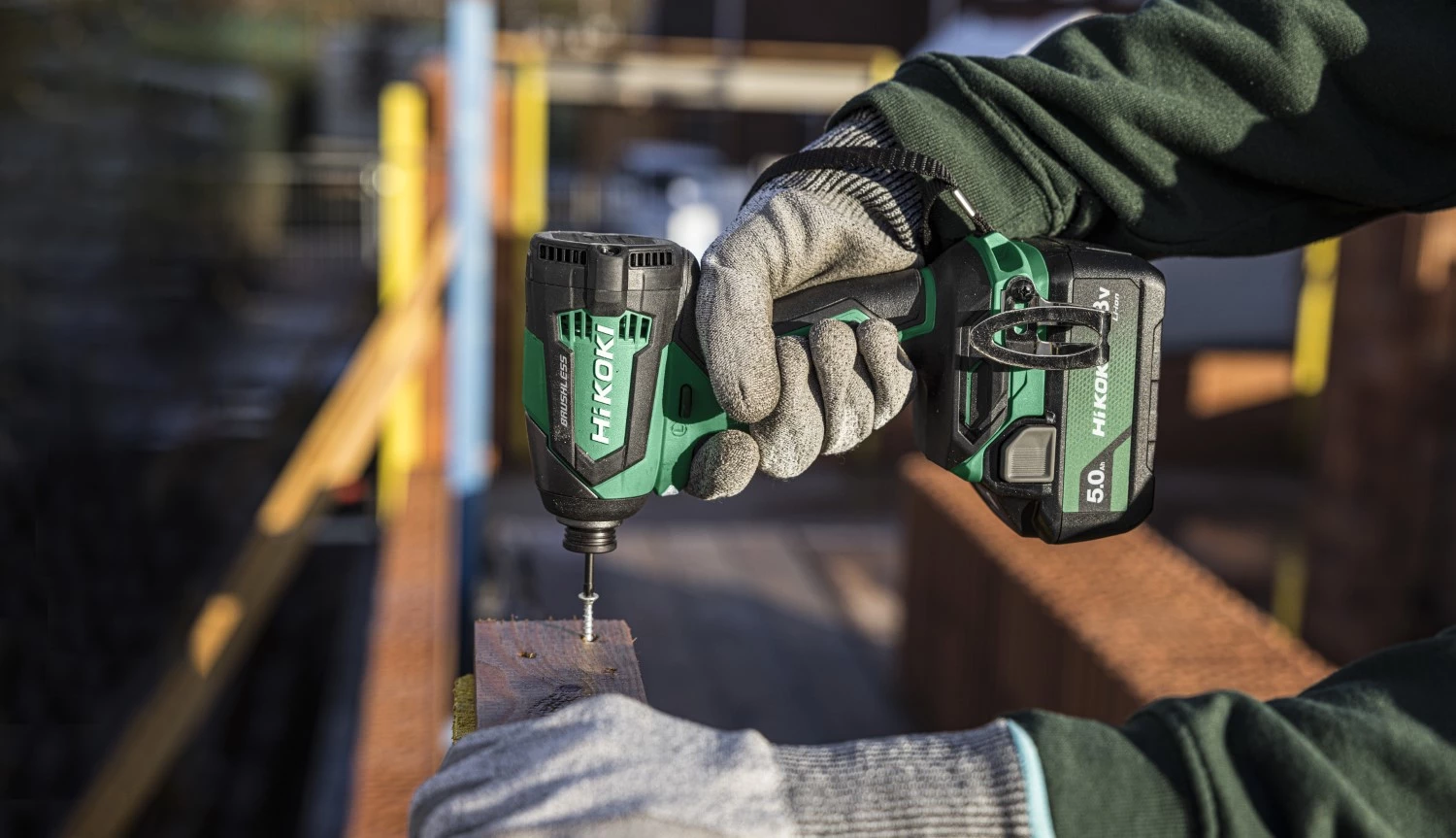 HiKOKI WH18DEW4Z 18V Li-ion accu slagschroevendraaier body in HSC II Koffer - 1/4"-image