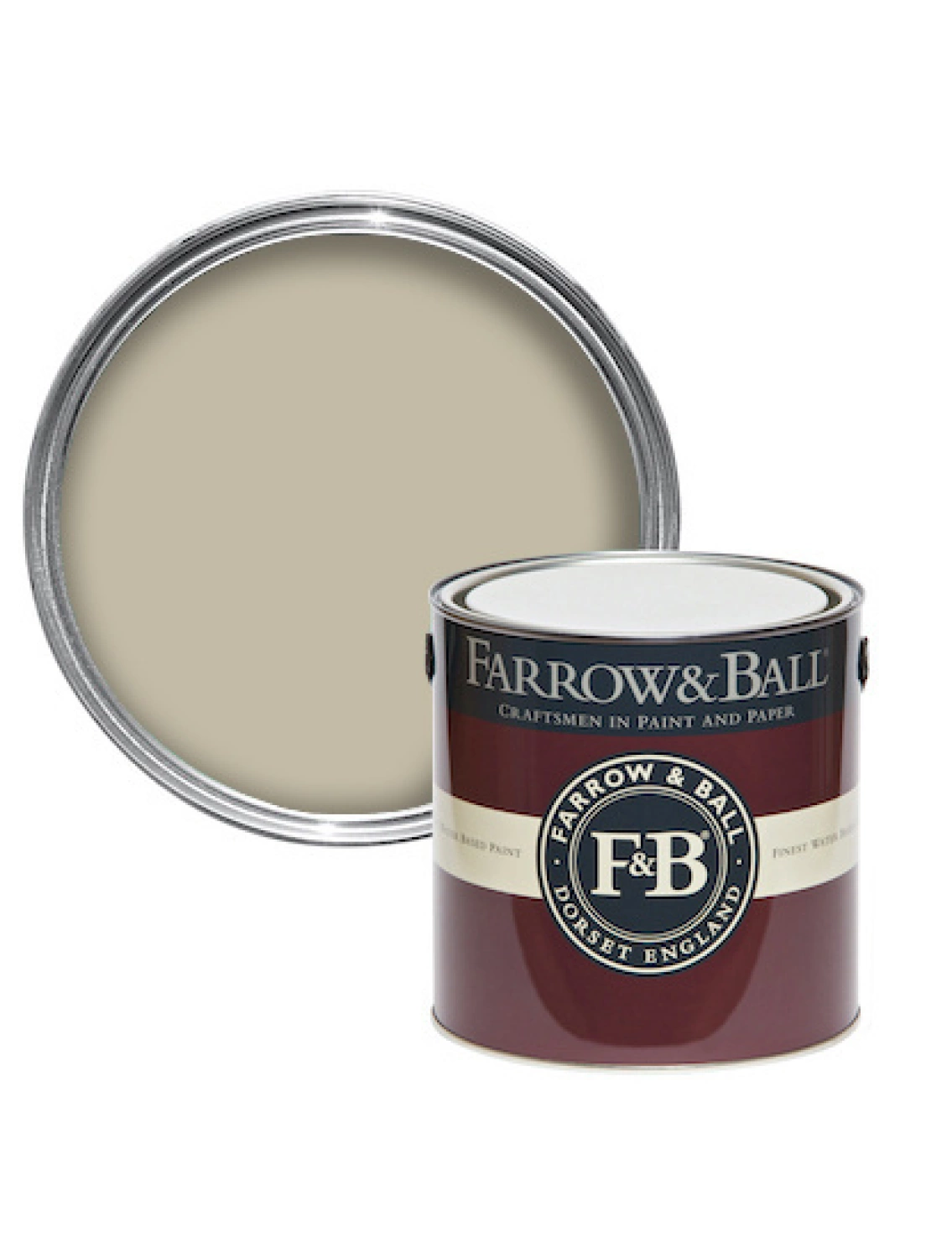 Farrow & Ball Estate Eggshell Wall White No. 58 - 2.5L-image