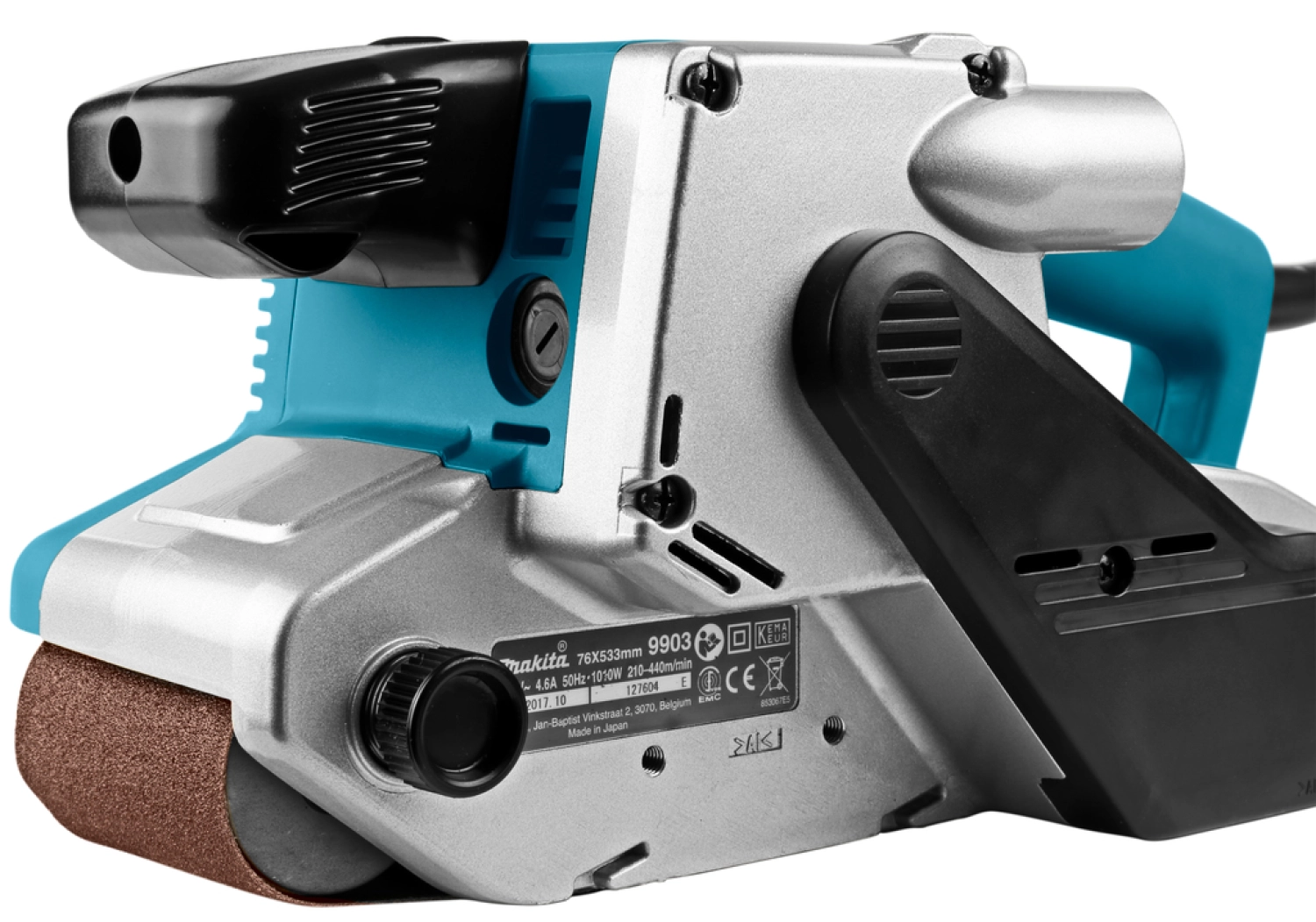 Makita 9903 - Ponceuse à bande - 1010 W - 76 x 533 mm-image