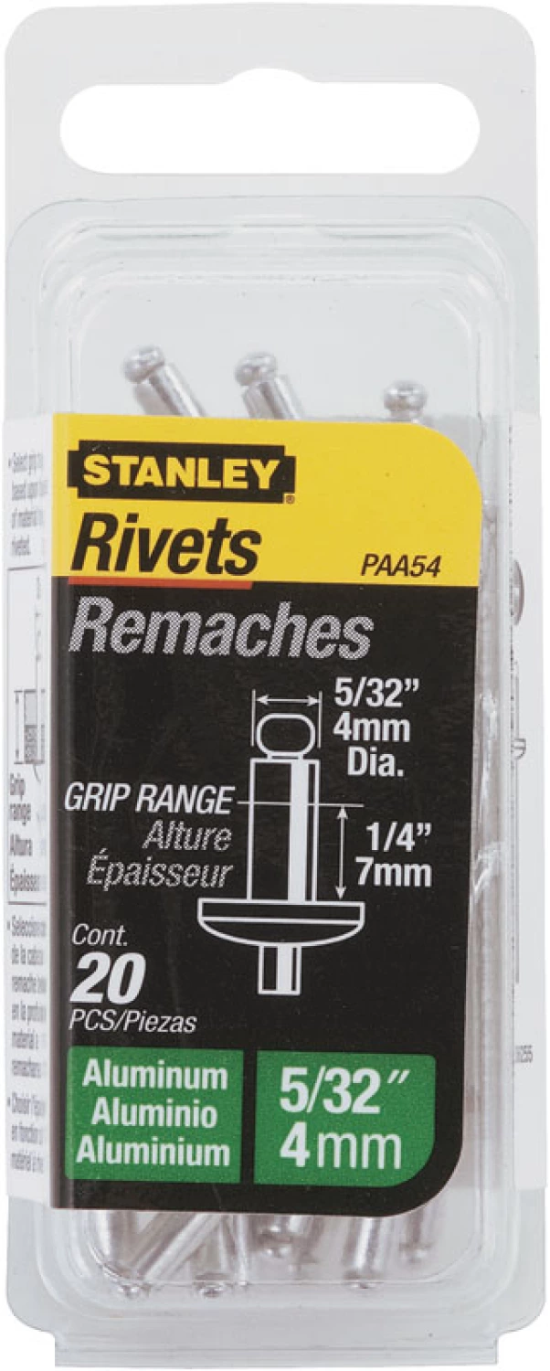 Stanley 1-PAA58T Popnagels - 4 x 12mm (15st)-image