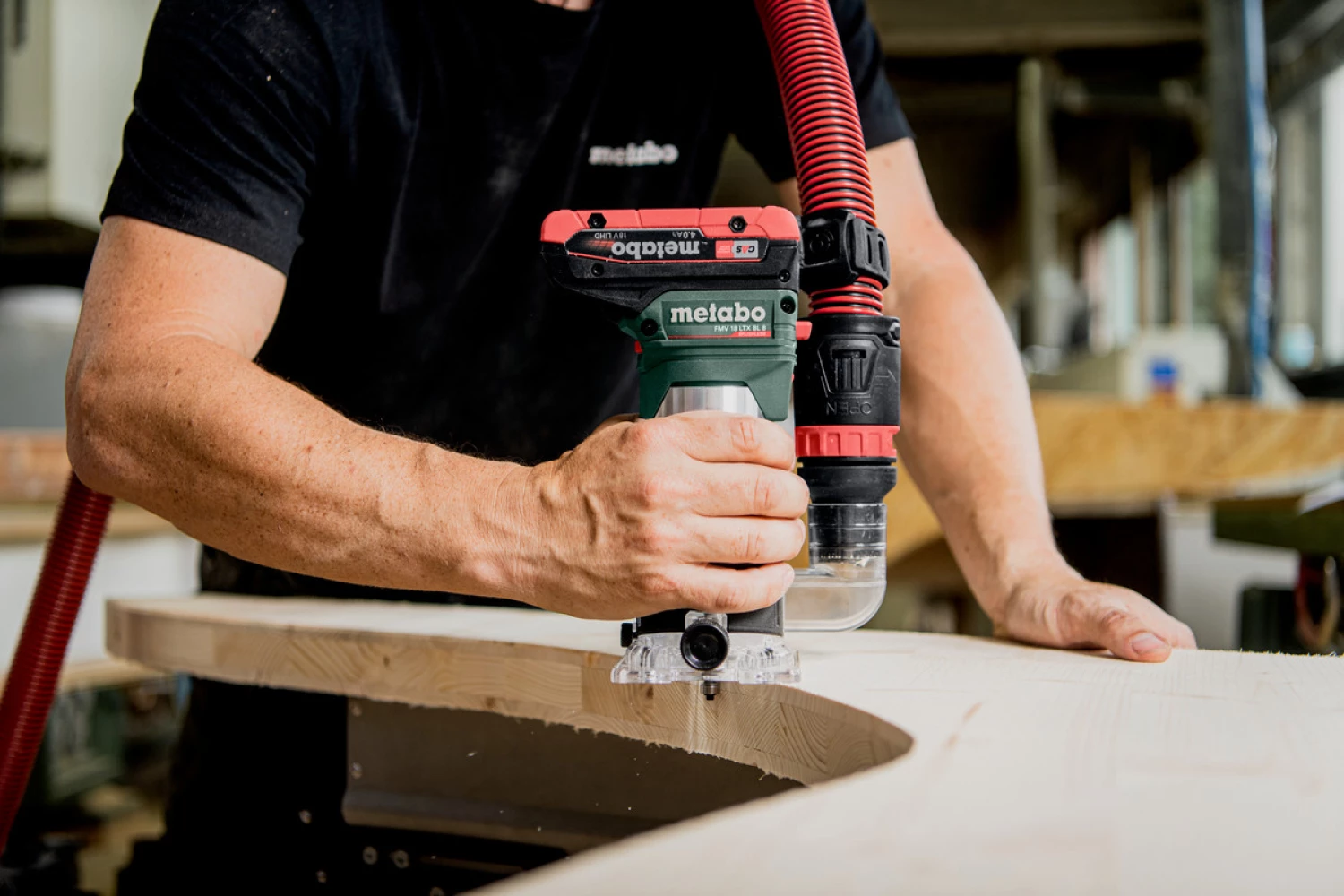 Metabo FMV 18 LTX BL 8 18 V Li-ion batterie défonceuse sans fil-image