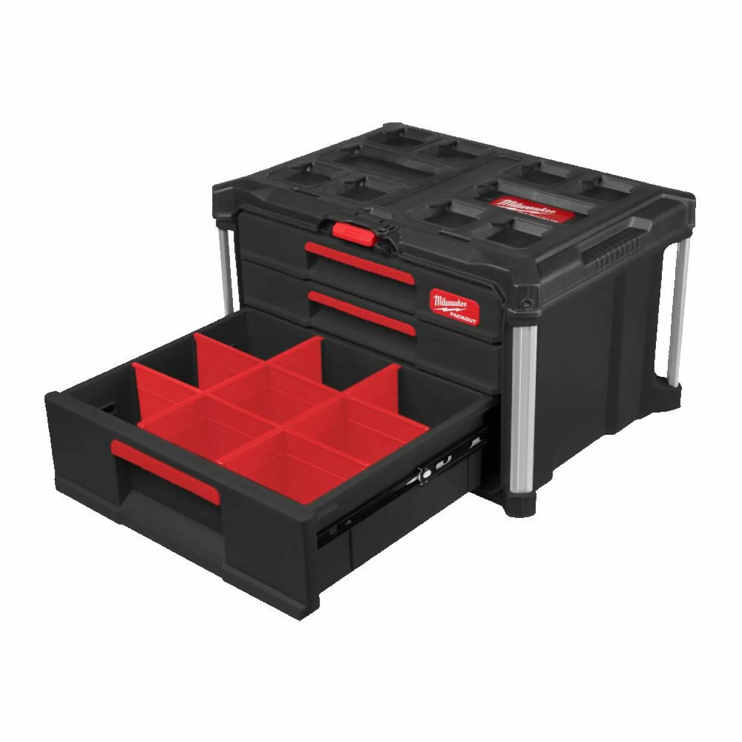 Milwaukee 4932493190 Packout tool case 2+1 tiroirs-image