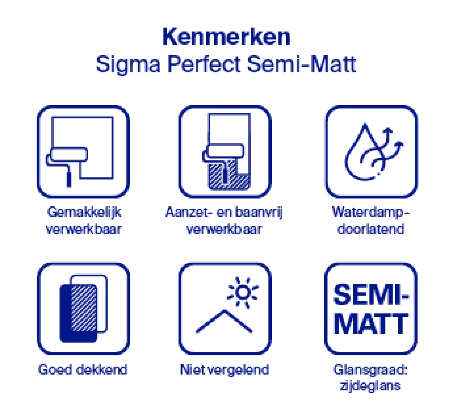 Sigma Perfect Semi-Matt - op kleur gemengd - 1L-image