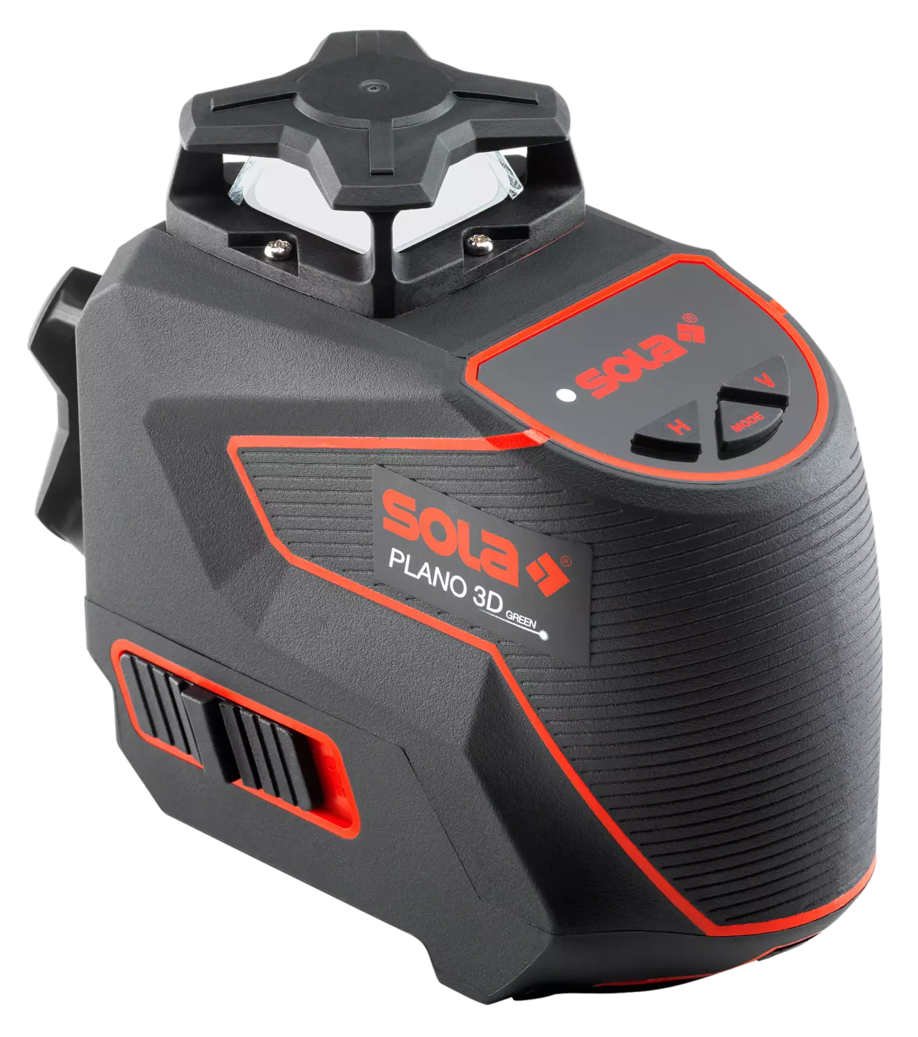 Sola PLANO 3D Green RCB Set Laser à lignes croisées 360° dans un coffret - 3 lignes - vert - 30 m - IP54-image