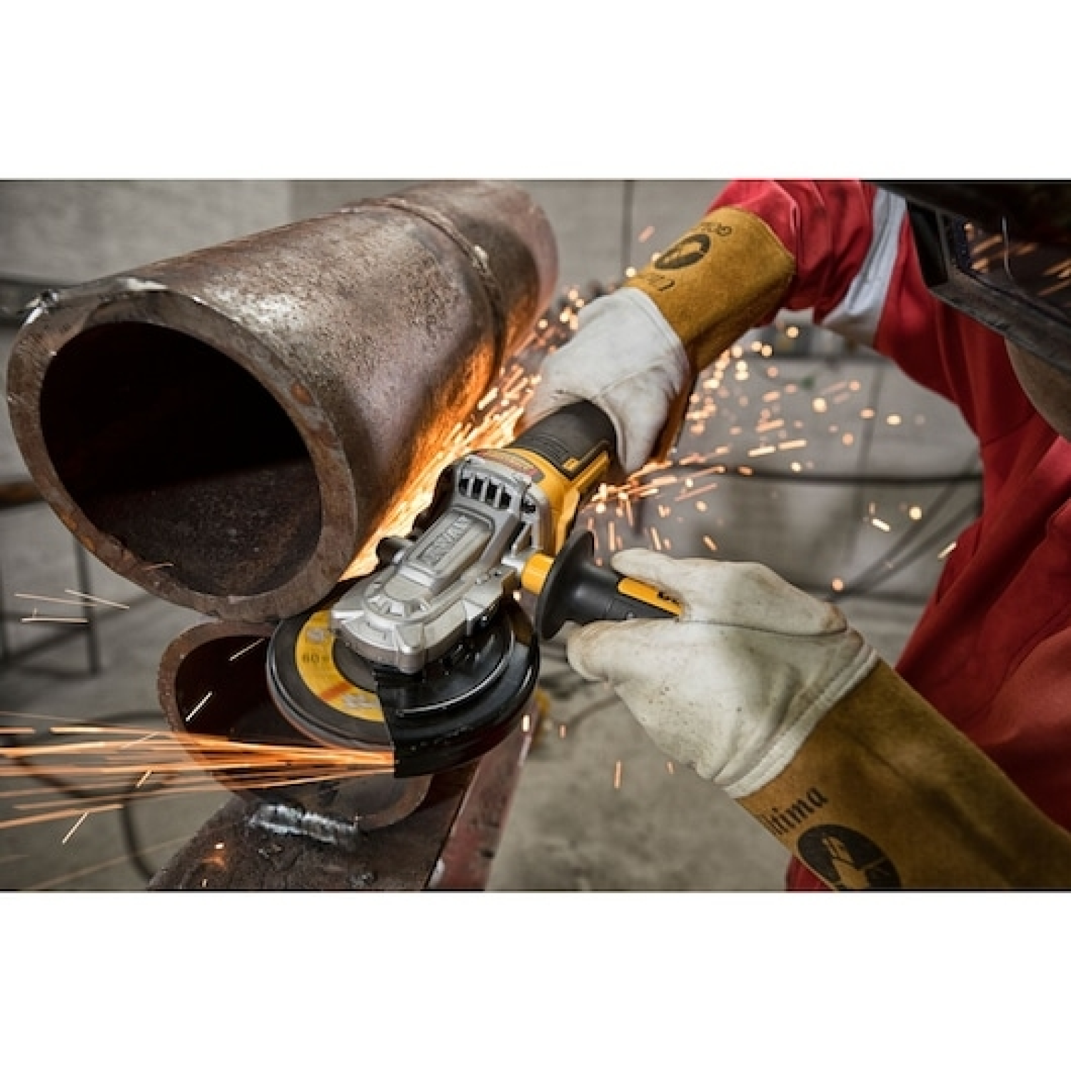DeWALT DCG405FN - Meuleuse sans fil Li-Ion 18V (machine seule) - 125 mm - moteur brushless-image
