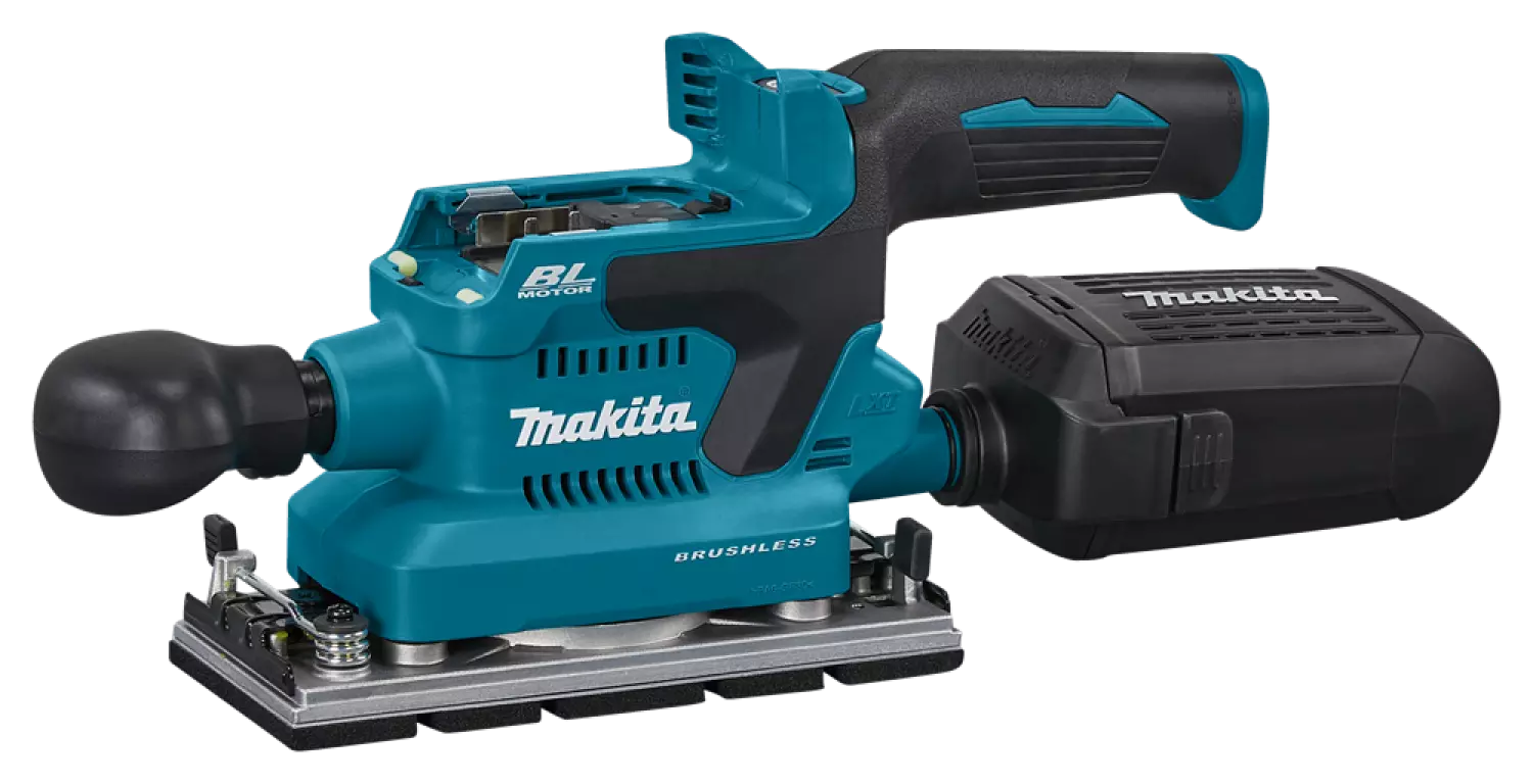 Makita DBO381ZU 18V Li-ion accu vlakschuurmachine body met AWS zender - 93x230mm - koolborstelloos-image