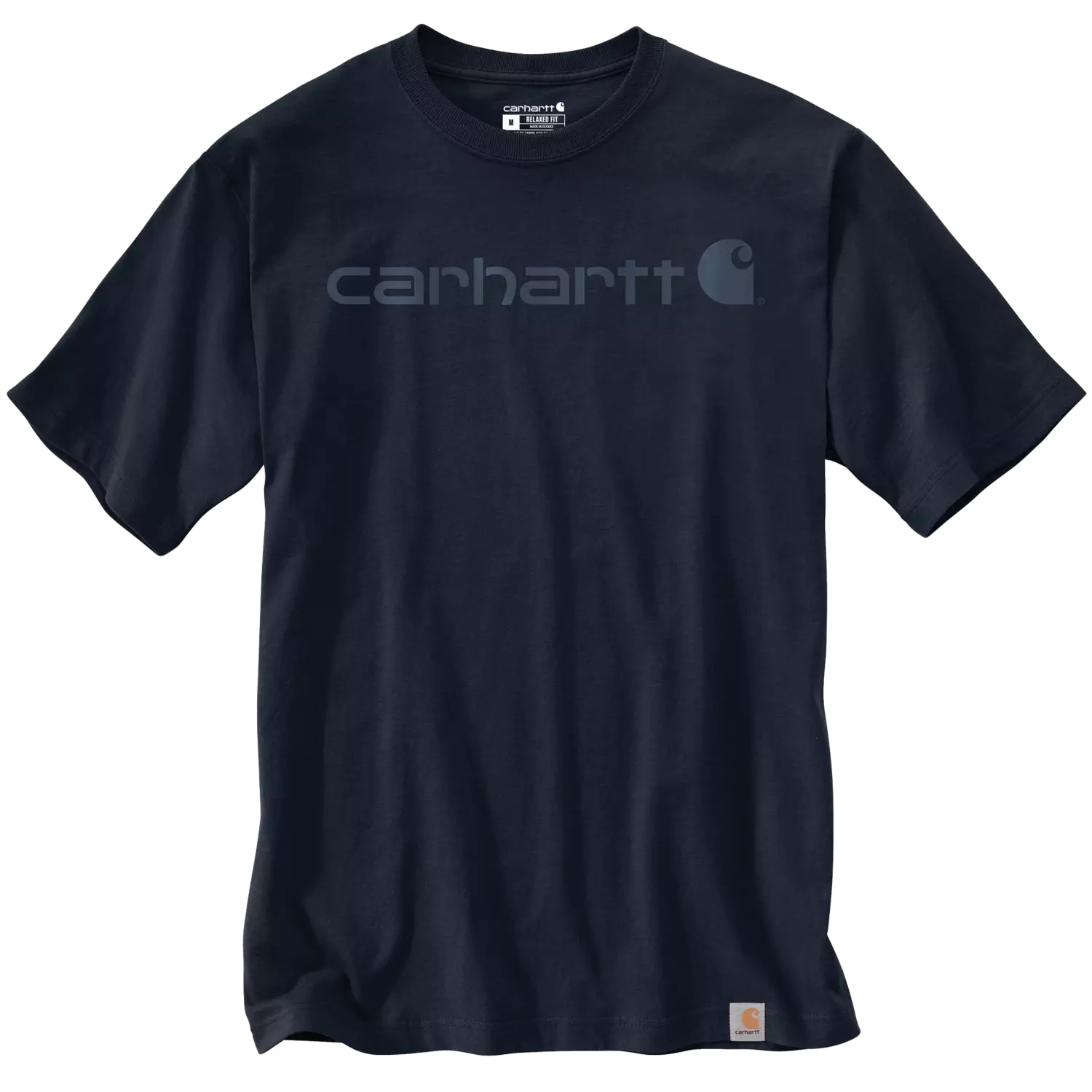 Carhartt M Dearborn Relaxed Logo T-Shirt - blauw - M-image