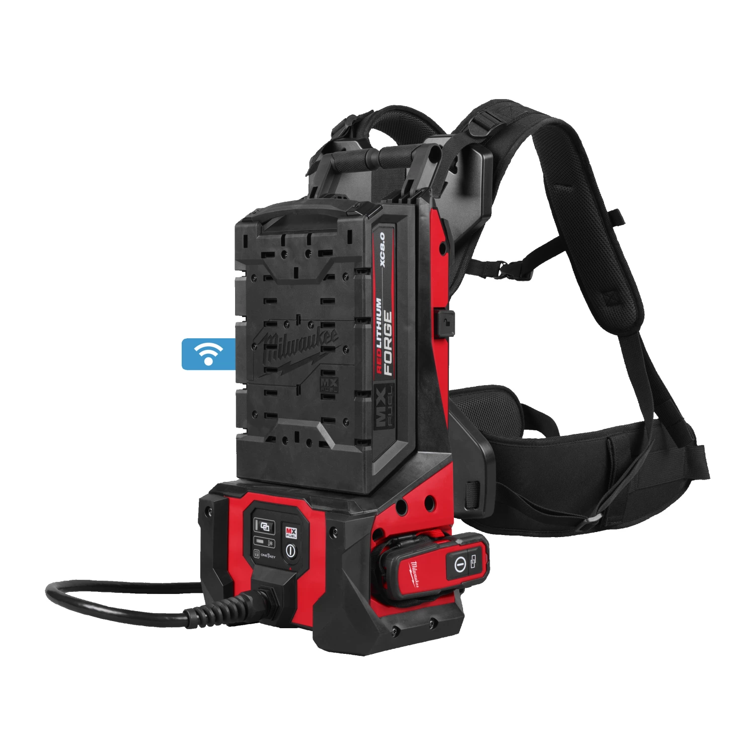 Milwaukee MXF CVHF-802 MX Fuel ensemble de vibrateur à béton haute fréquence alimenté par batterie (2x batterie 8.0Ah)-image