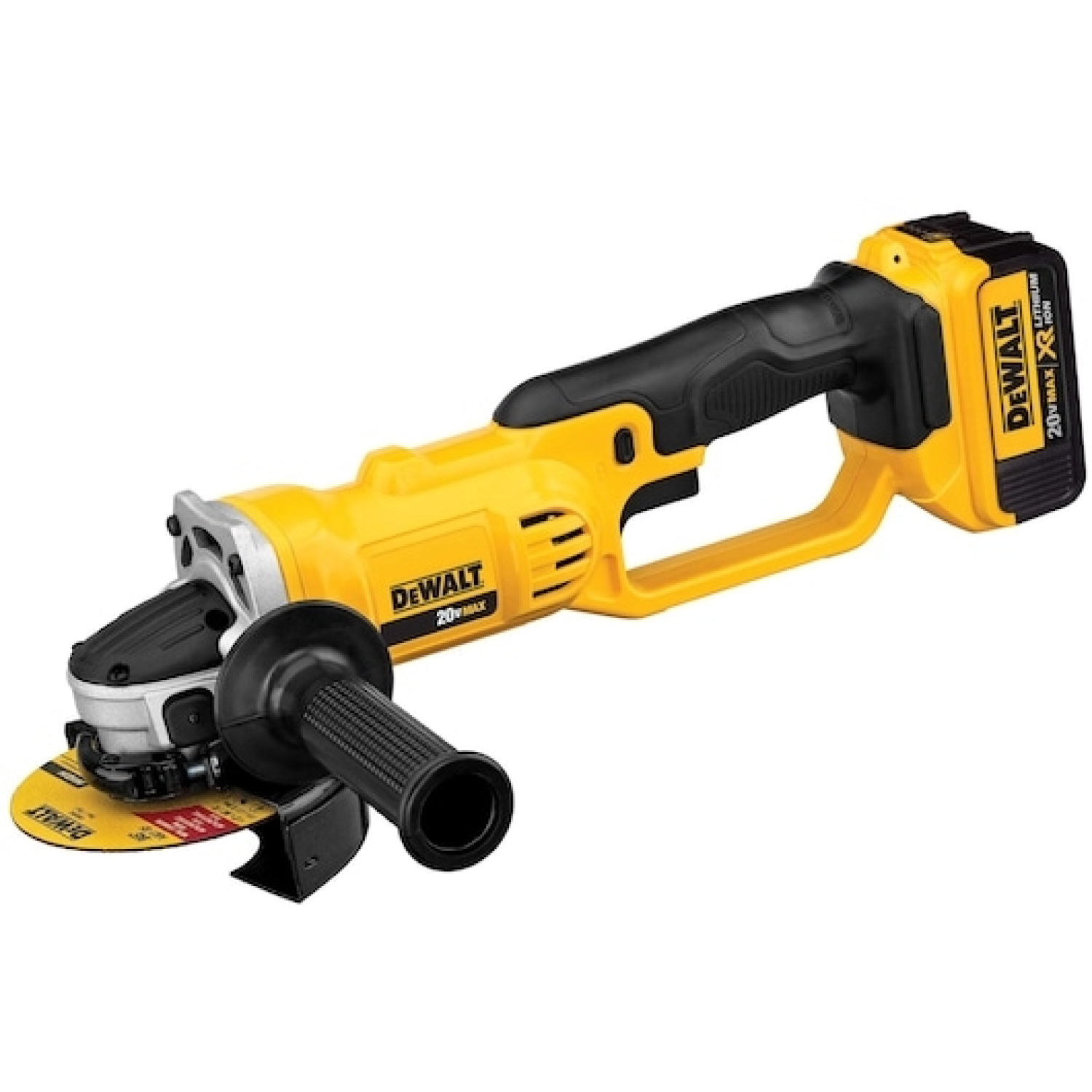 DeWALT DCG412M2 - Set meuleuse d'angle Li-Ion 18V (2x batterie 4.0Ah) dans mallette - 125mm-image