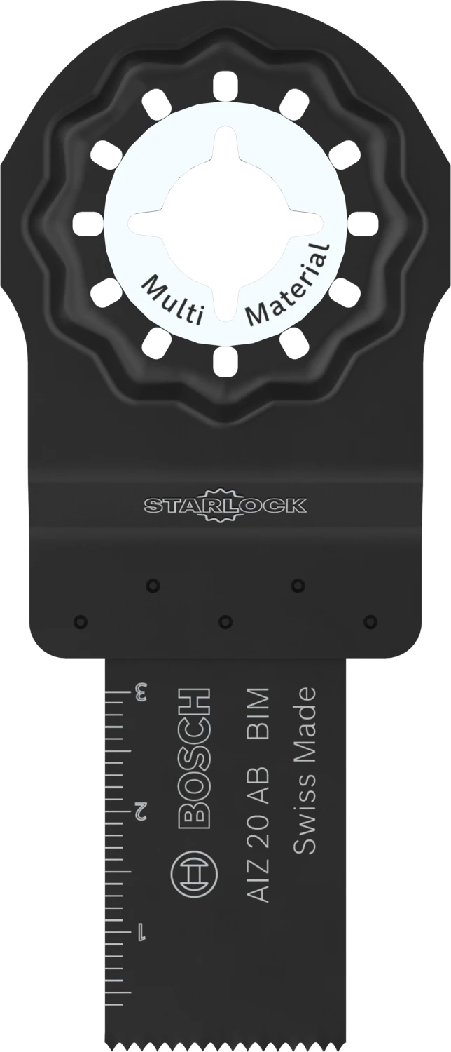 Bosch AIZ 20 AB lame de scie plongeante standard pour outils multifonctions pour bois et métaux non ferreux (5 pièces)-image