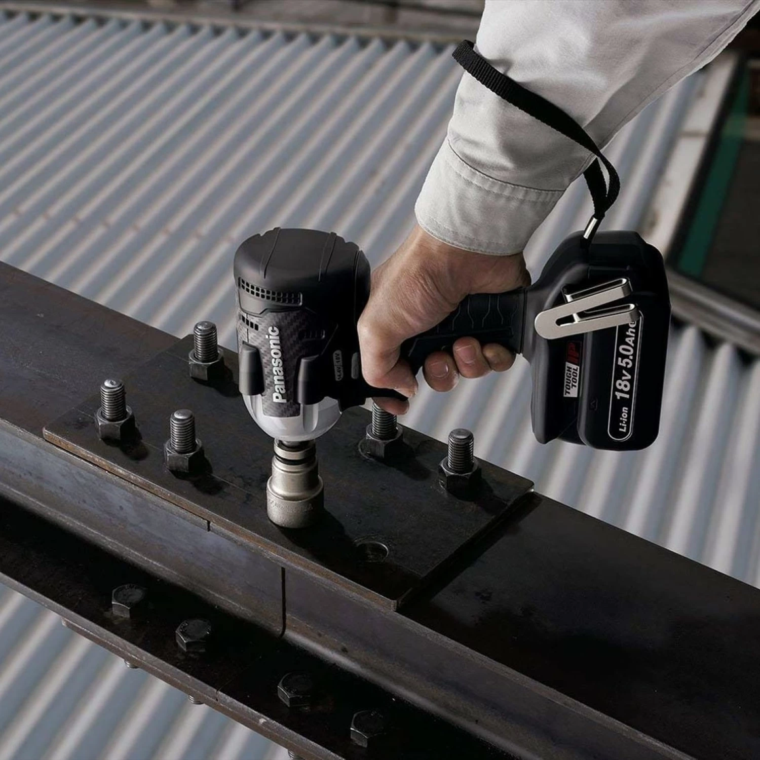 Panasonic EY75A8X - Clé à choc sans fil Li-Ion 14.4-18V (machine seule) - 205 Nm - 1/2" - moteur brushless-image