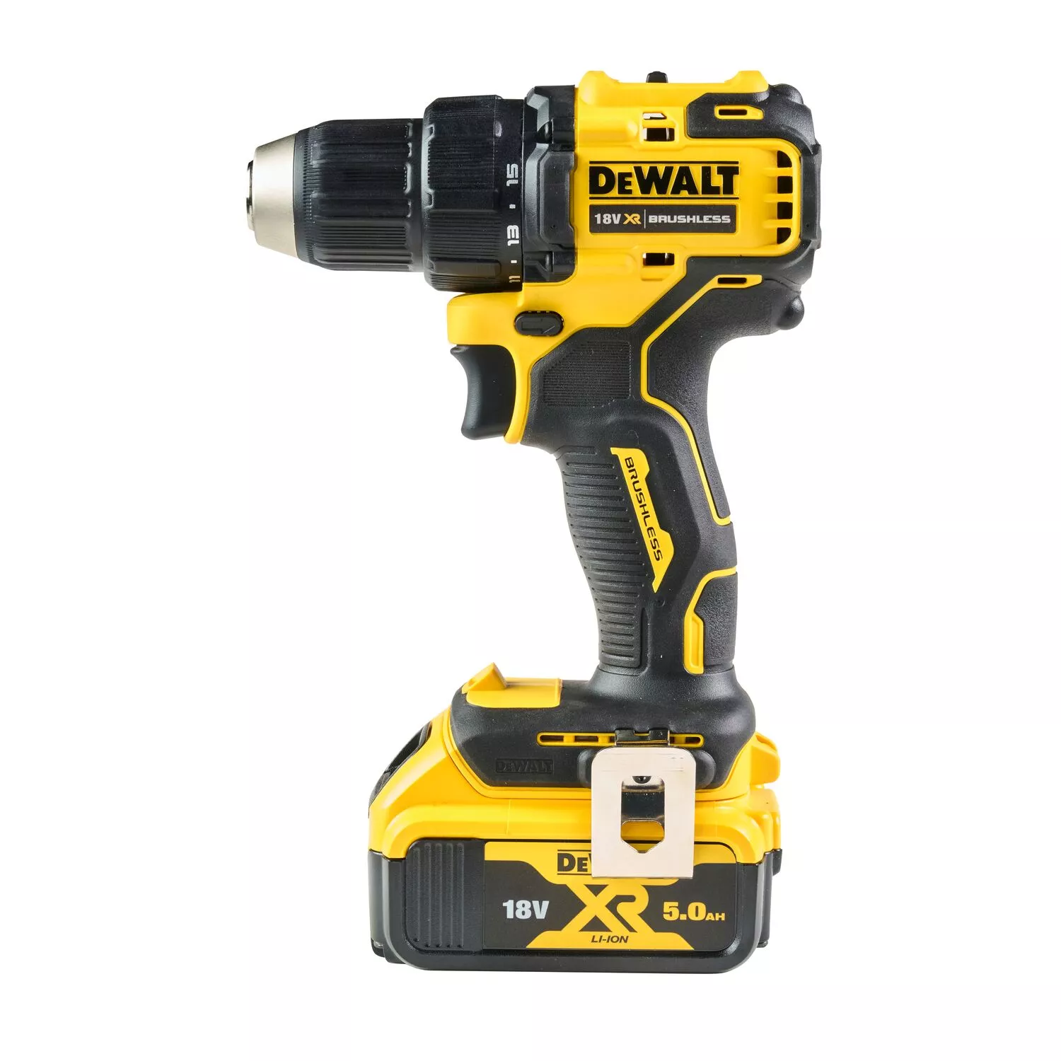 DeWALT DCD708D2T 18V LI -ion Battery Vis Drill Set (2x 2.0h) dans TSTAK - Carbon sans balais-image