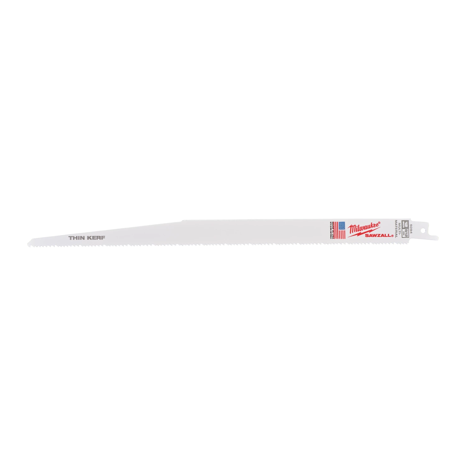 Milwaukee 48475094 Lame de scie alternative Sawzall - 300 x 8/12TPI - bois/métal/plastique - 5 pcs.