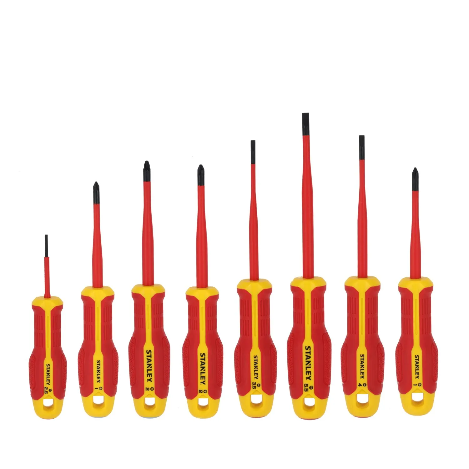 Stanley FMHT65771-0 FATMAX 8-delige VDE Schroevendraaierset - PH/PZ/SL