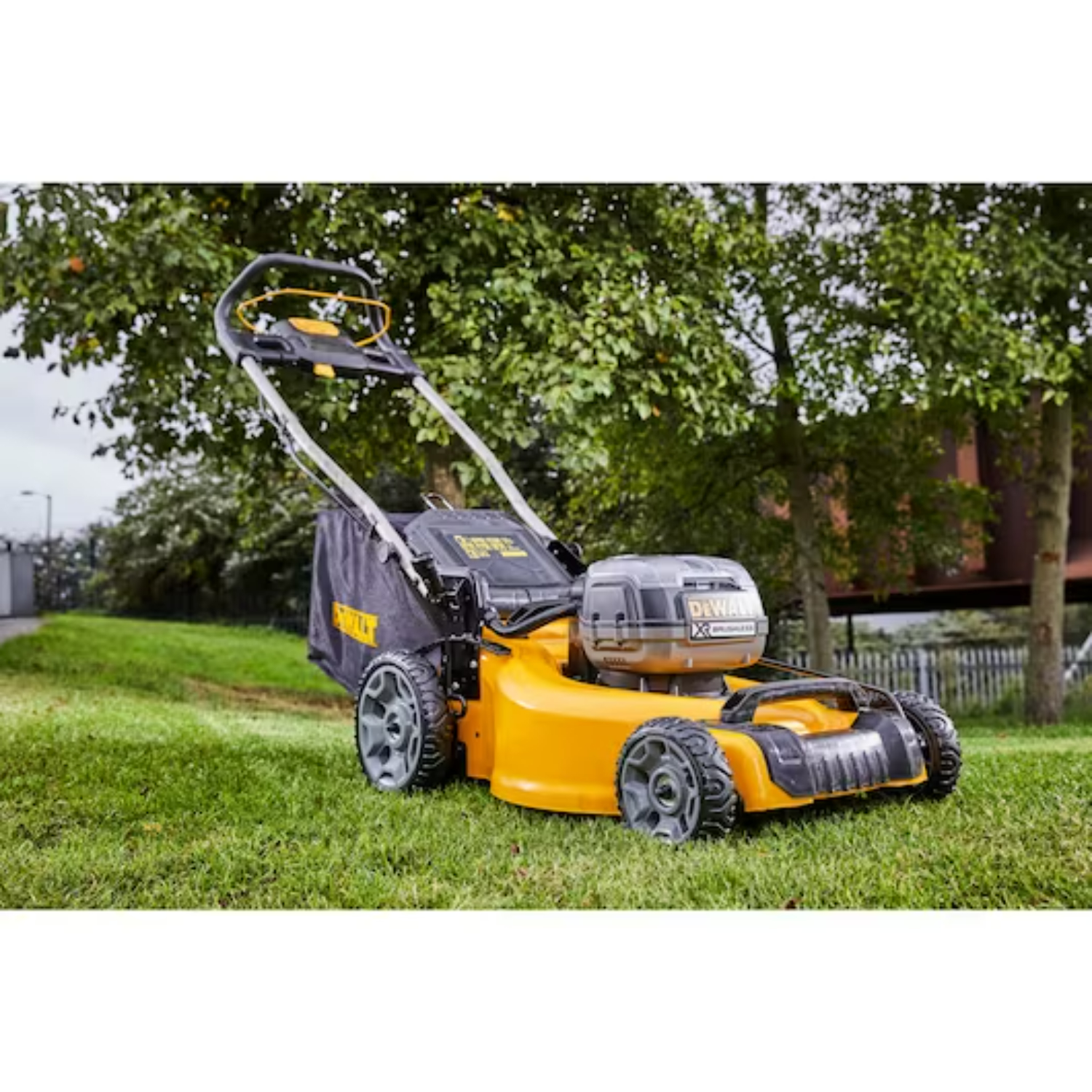 DeWALT DCMW564N 18V Li-Ion Accu Grasmaaier body incl. opvangzak - 55L - 48cm-image