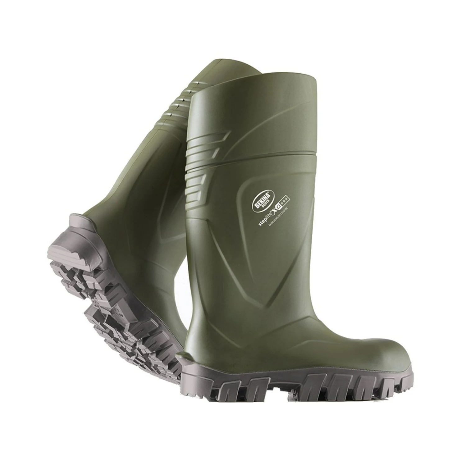 Bekina Boots Steplite X Thermoprotec S5 laarzen groen/bruin - maat 40-image