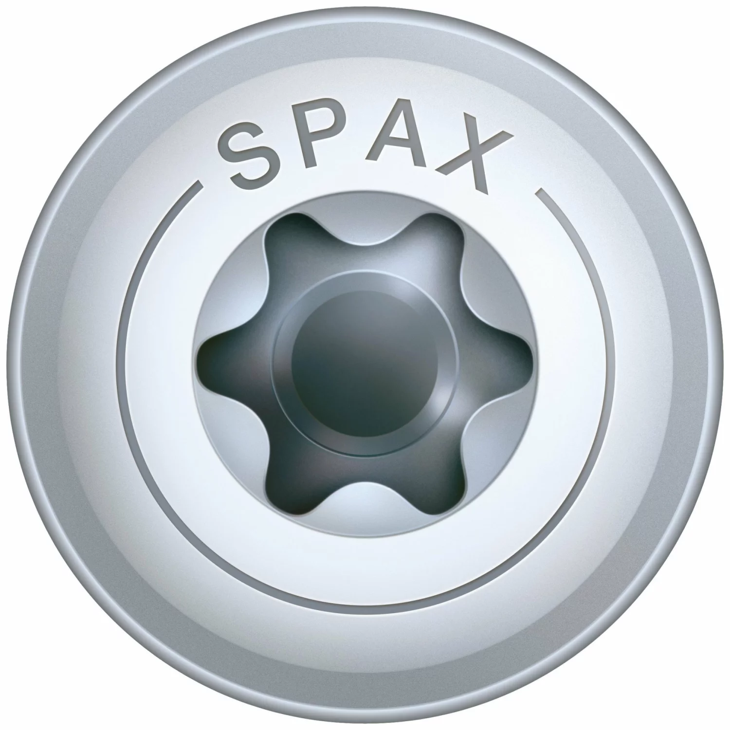 SPAX 251010600605 - HI.FORCE, 6 x 60 mm, 200 pièces, Tête centrante, Tête disque, T-STAR plus T30, 4CUT, WIROX-image