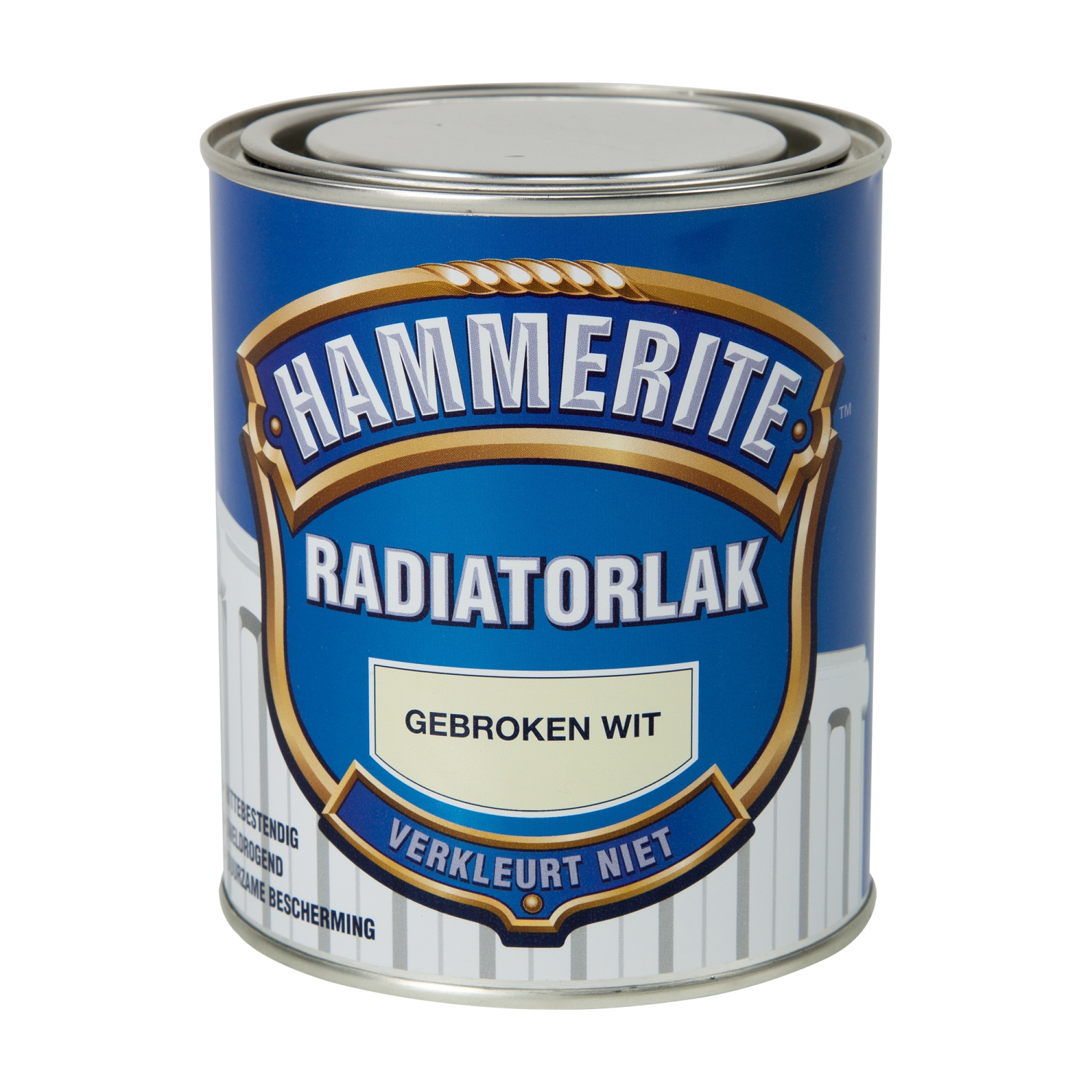 Hammerite Radiatorlak Hoogglans - Gebroken Wit - 750ml-image