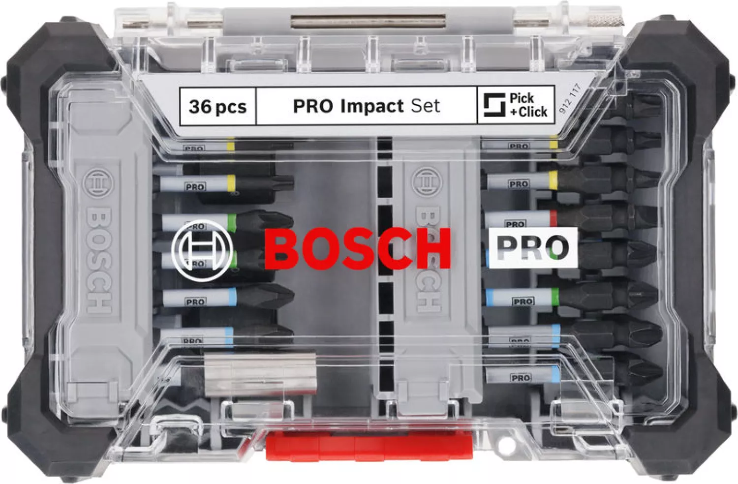 Bosch 2608522517 Jeu d'embouts de vissage à percussion PRO 36 pièces-image