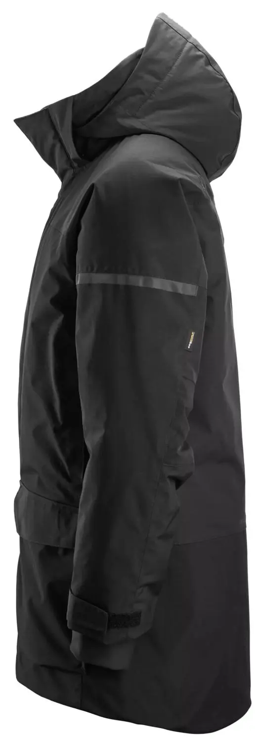 Snickers 1801 AllroundWork Waterdichte Isolerende Parka - Zwart - L