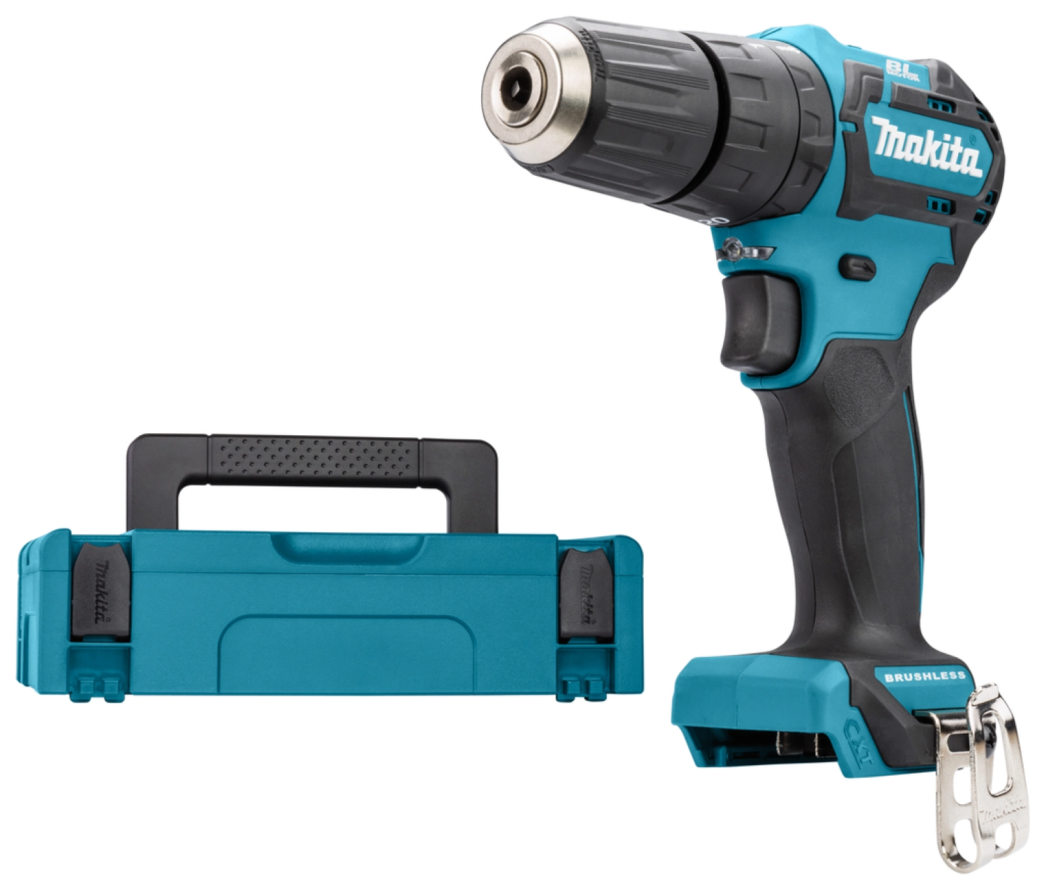 Makita HP332DZJ Perceuse visseuse sans fil à percussion - 10,8V Li-ion dans la MAKPAC - Machine seule-image