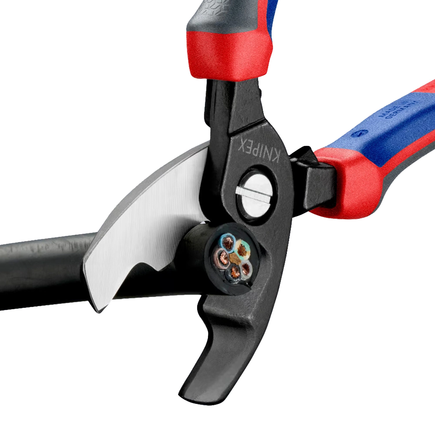 Knipex 9512200 Kabelschaar met dubbele snijkanten - 200mm-image