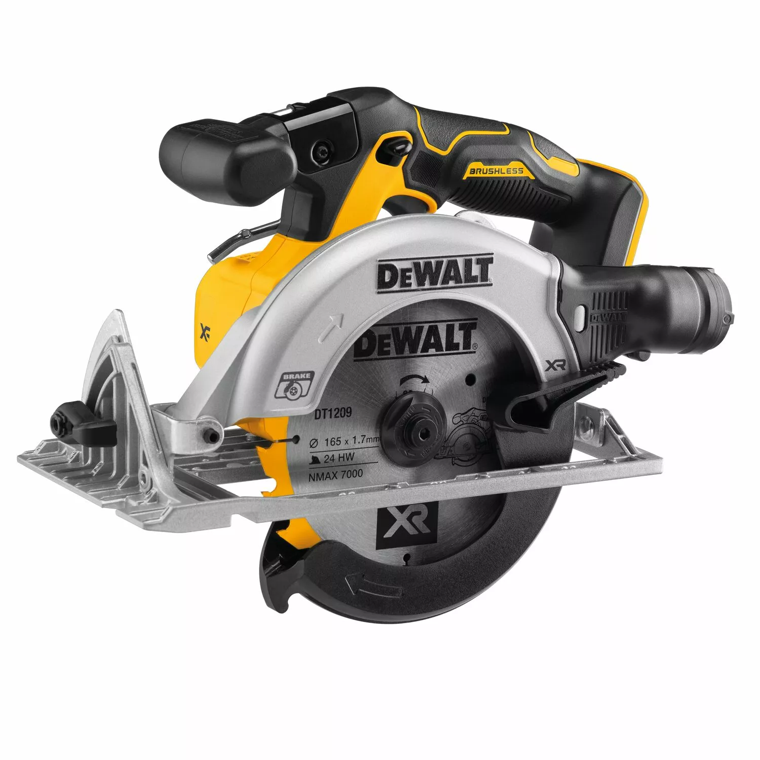DeWALT DCS565NT-XJ 18V Li-ion XR accu cirkelzaag body in TSTAK - 165mm-image