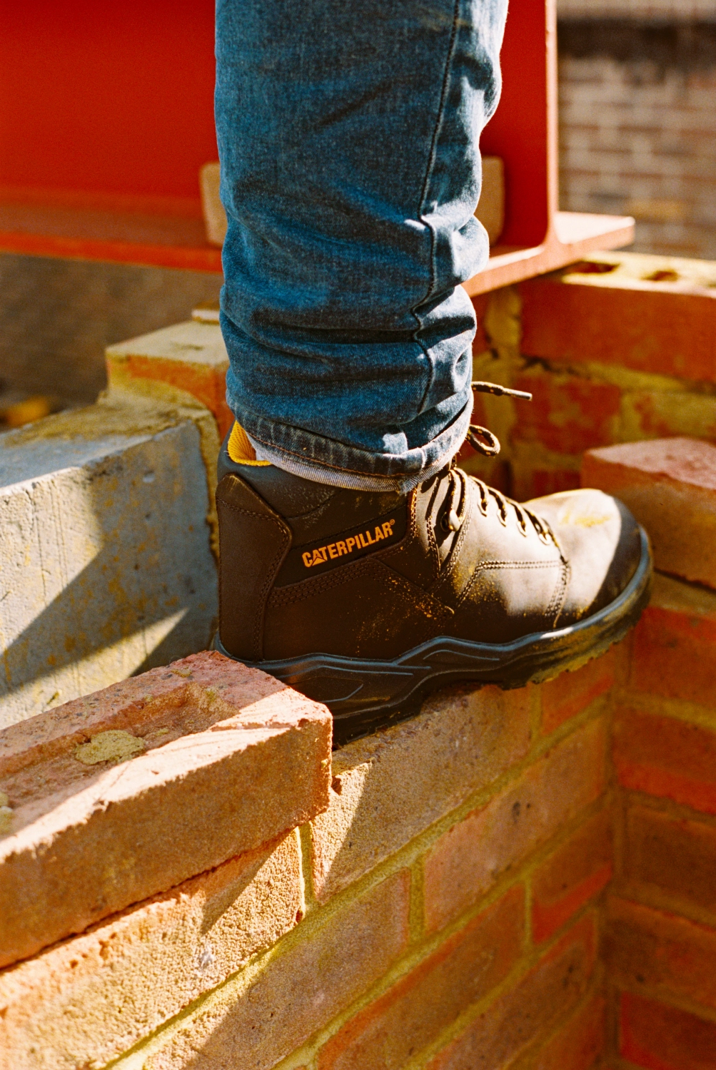 Caterpillar Striver chaussure de sécurité S3 Marron - Taille 41 - UK 7-image