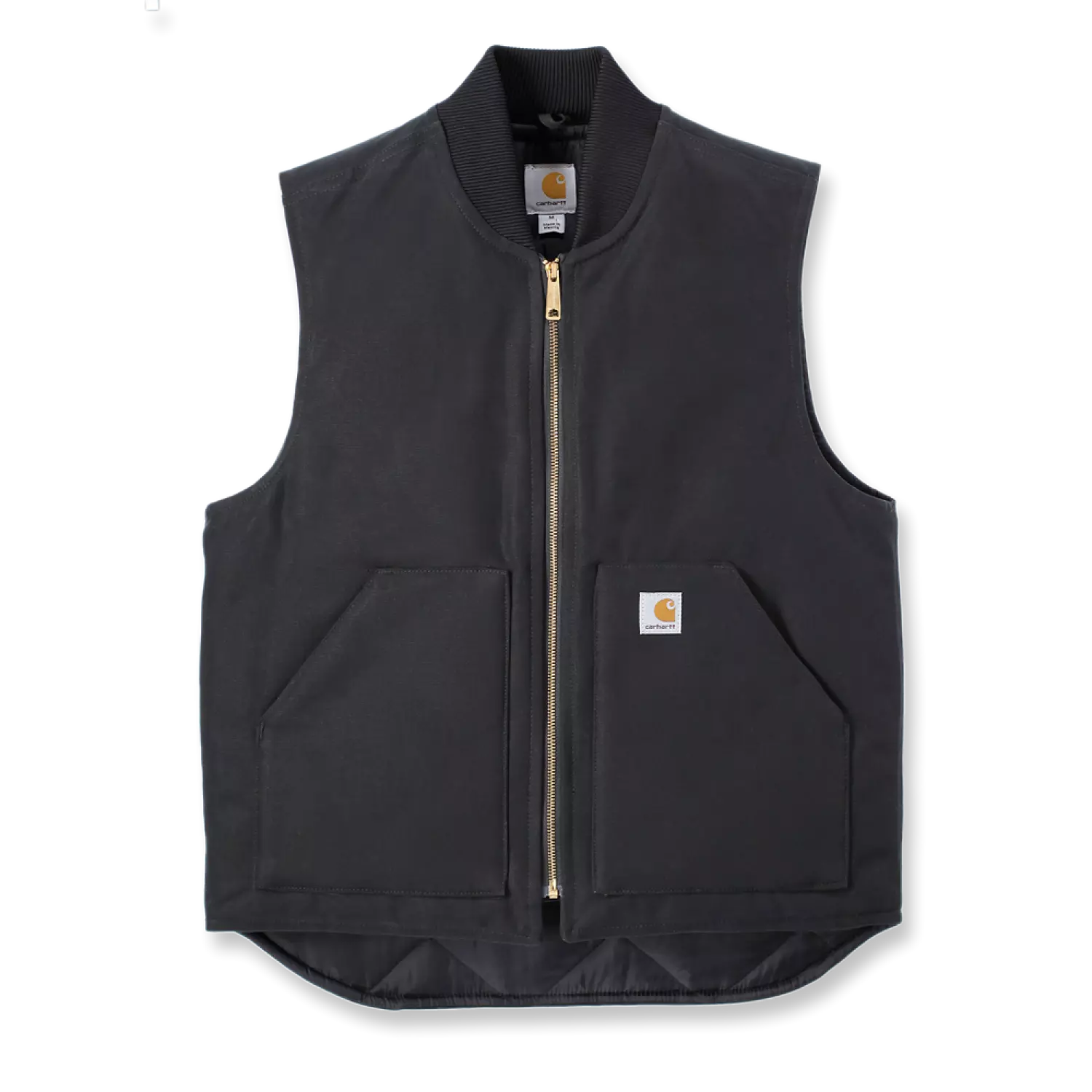 Carhartt Gilet isolé à col côtelé noir - 3XL-image