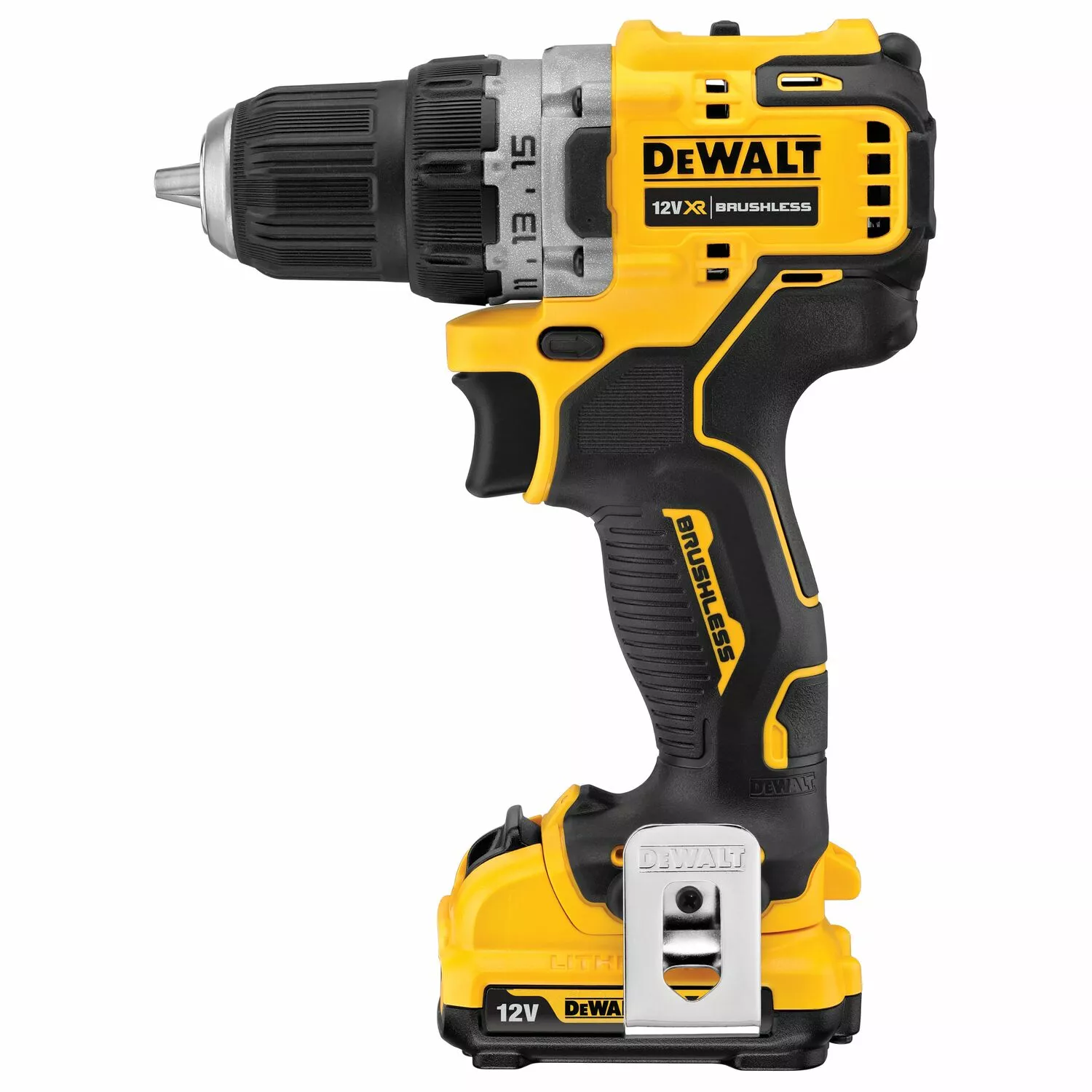 DeWALT DCD701D2-QW 12V Li-ion Accu boormachine set (2x 2.0Ah) in TSTAK koffer-image