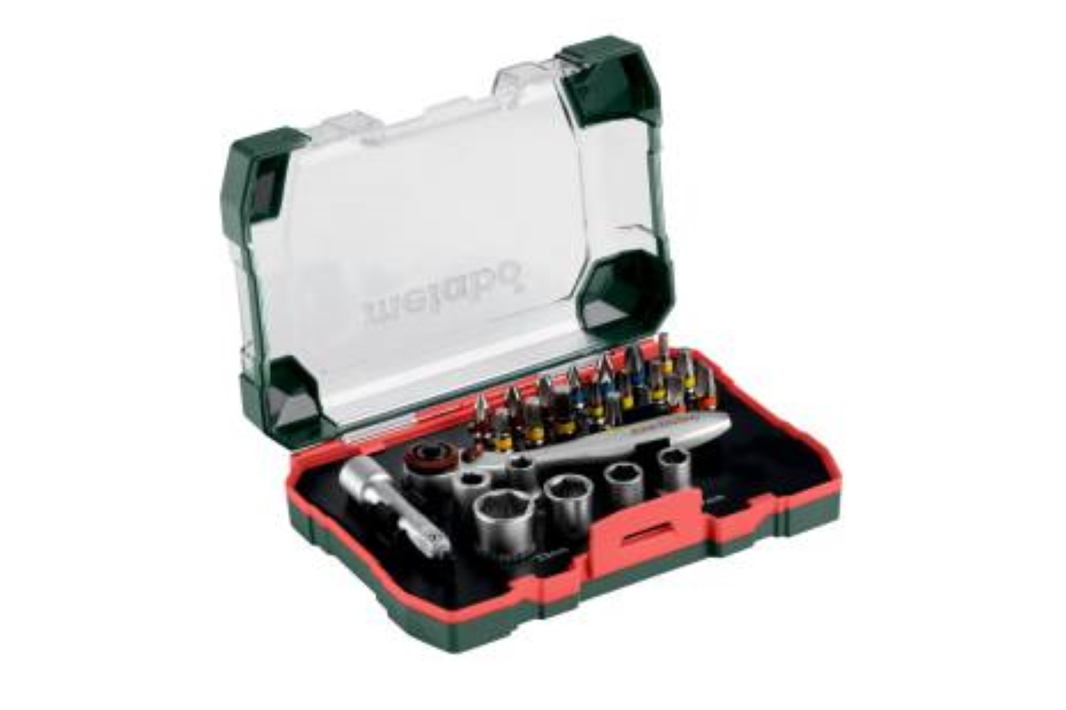 Metabo 626701000 26-delige Bit- en Ratel Set in cassette-image