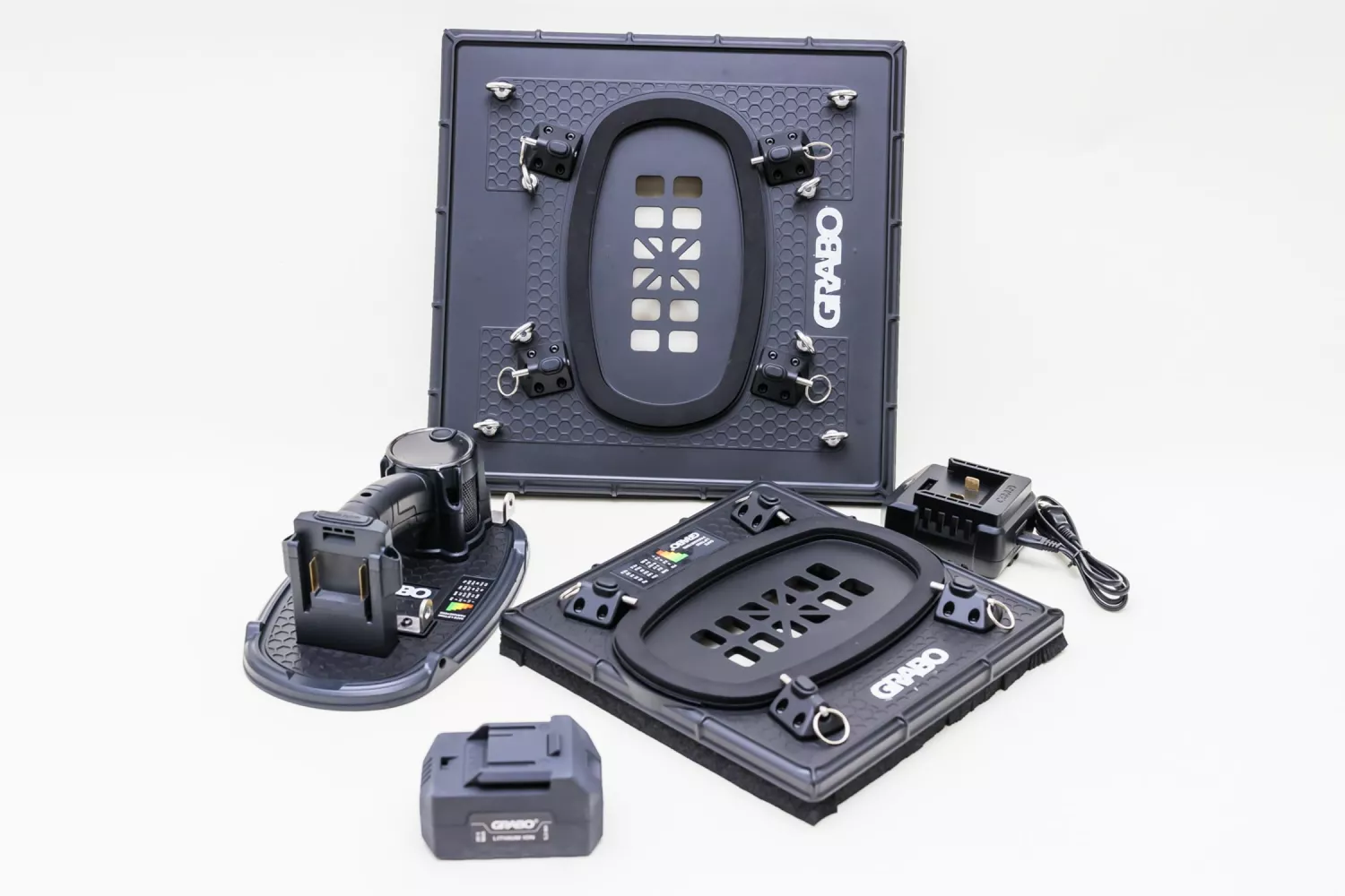 Grabo High Flow électrique Aspirateur de carrelage dans un sac de protection - 50,3kg-image