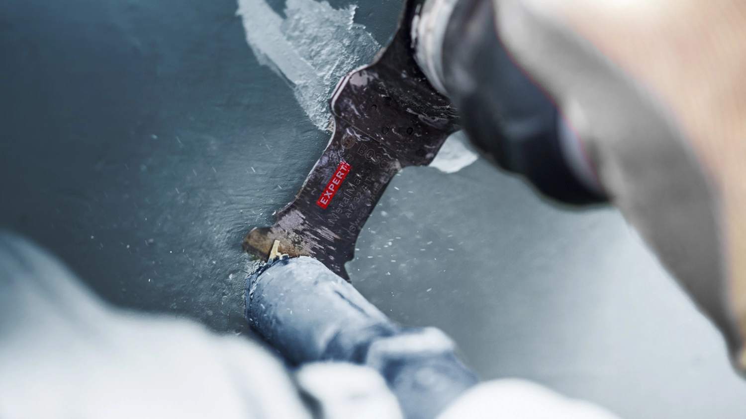 Bosch 2608900017 EXPERT Starlock CoatedCarbide invalzaagblad AIZ 32 AIT Carbide, Metal 32 x 40mm-image